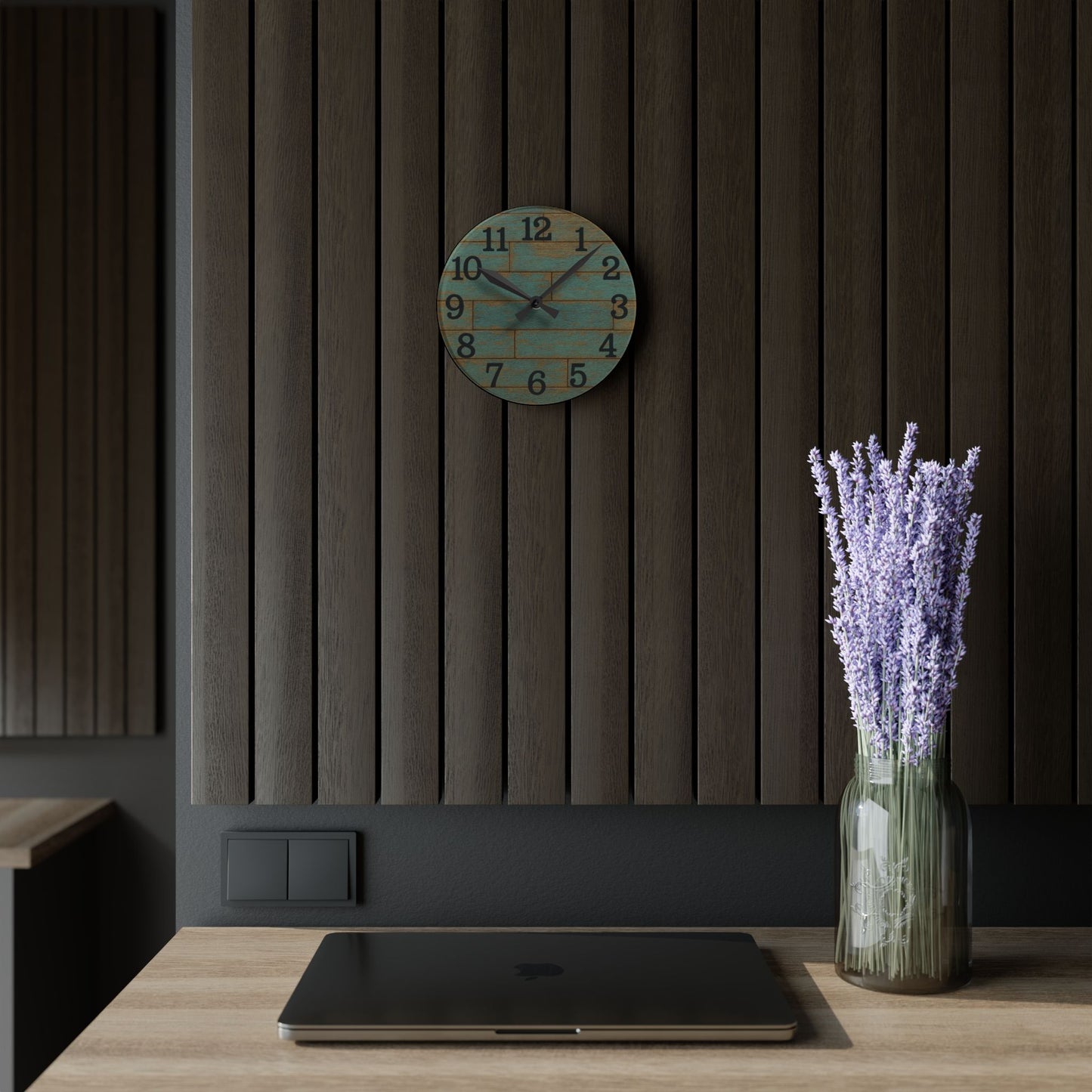 Rustic Wall Clock