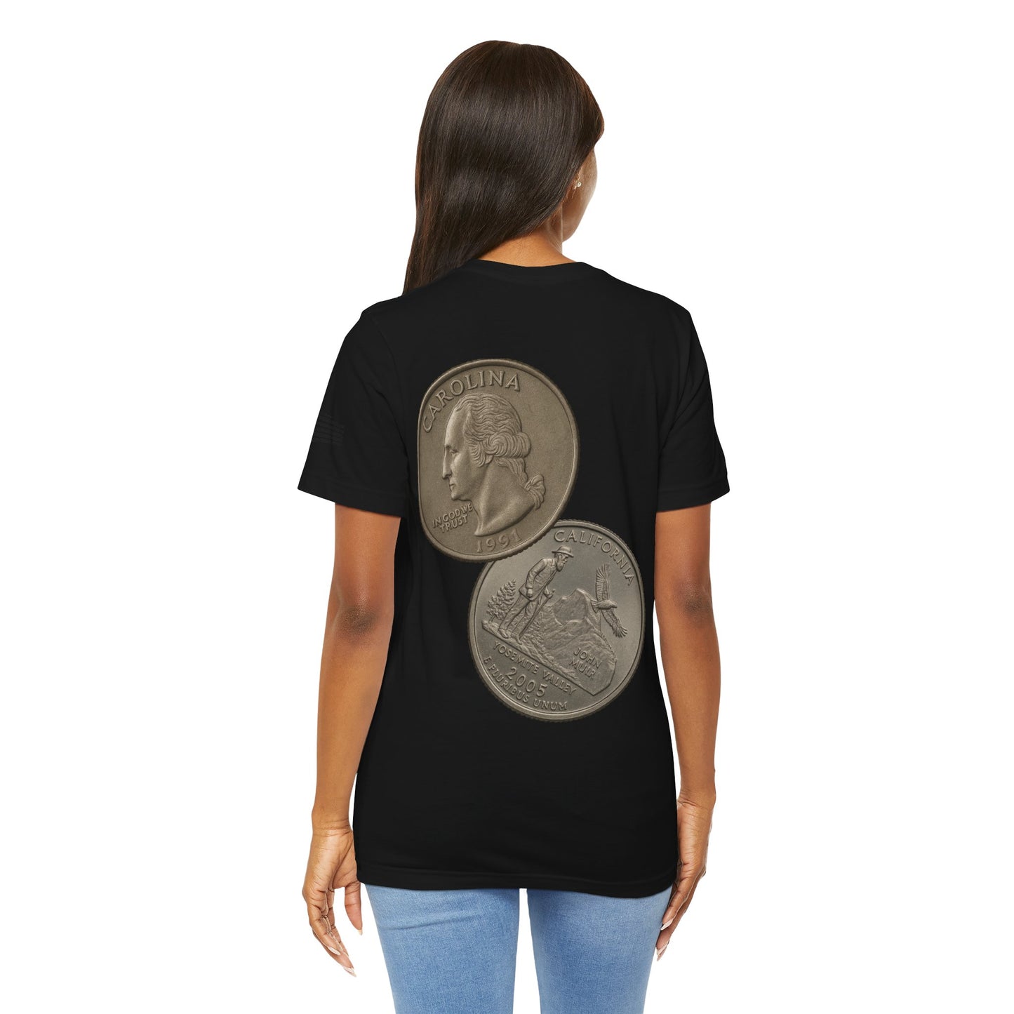 Heads Carolina, Tails California Women's Tee