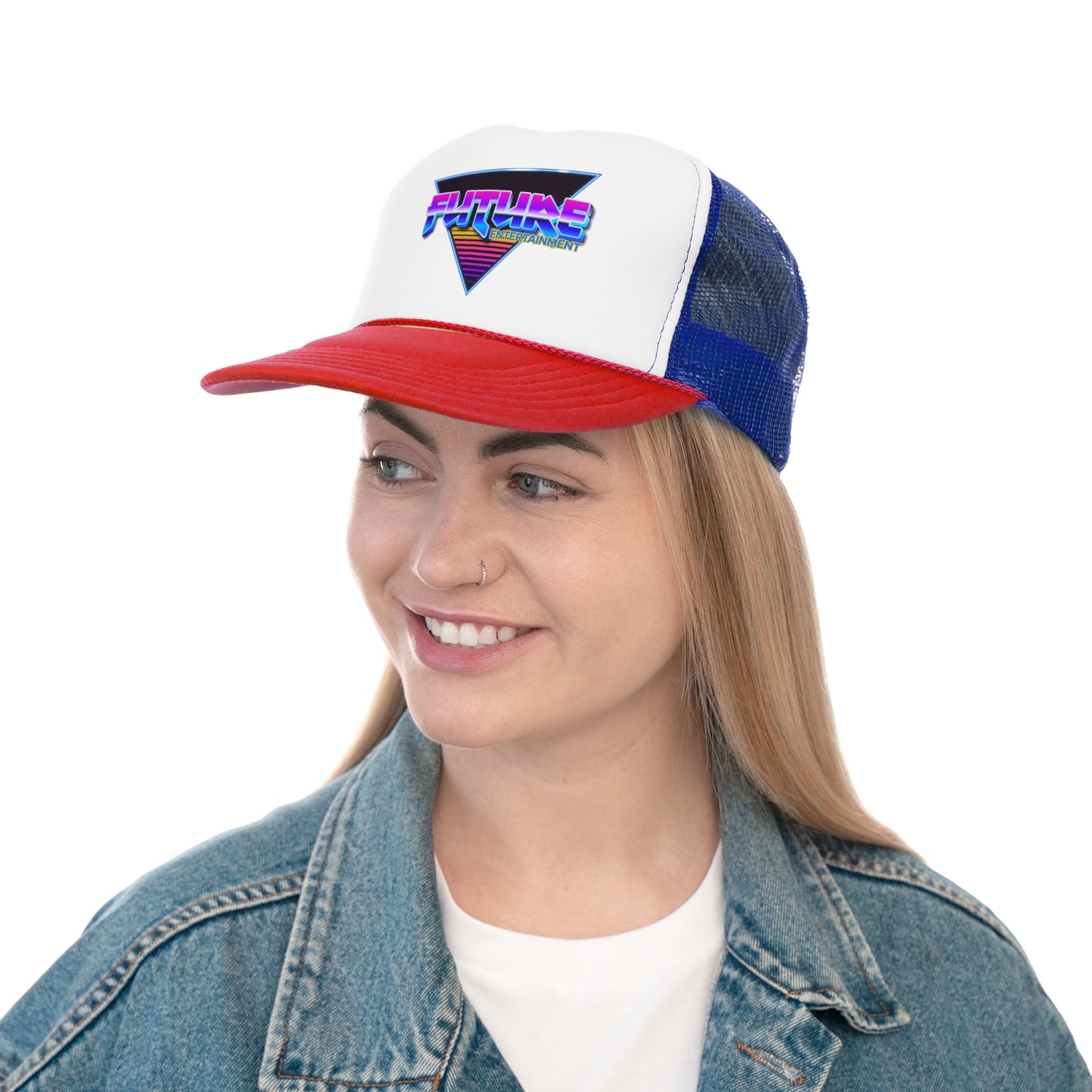 Future Entertainment Trucker Cap - Vintage Style Mesh Hat