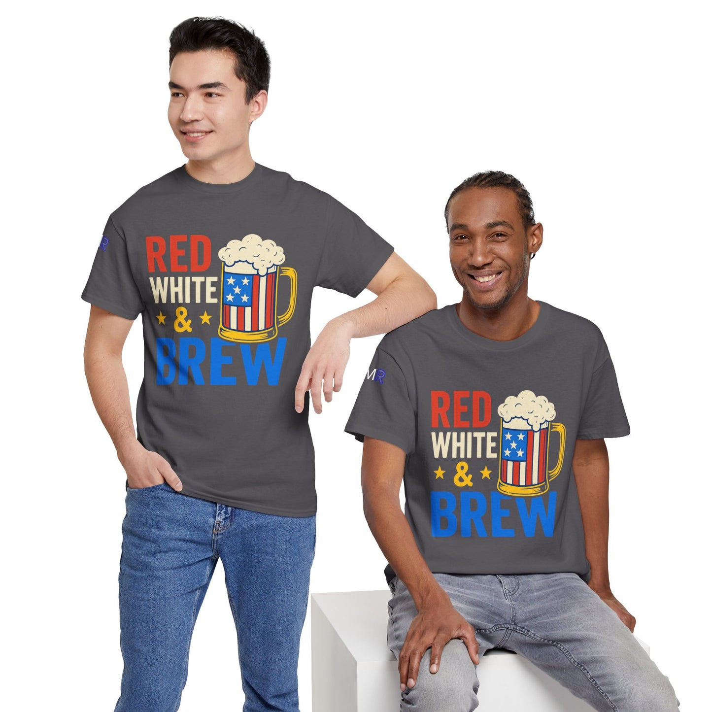 Men's Red, White & Brew