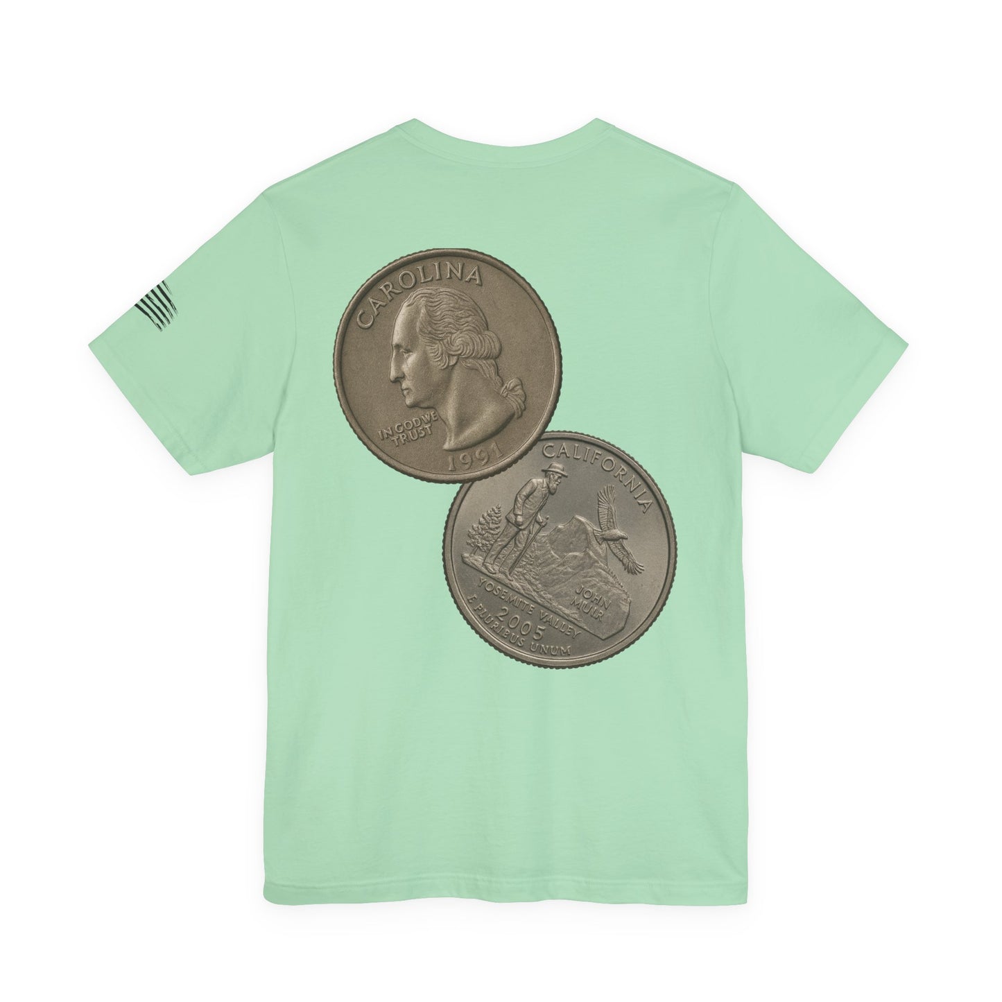 Heads Carolina, Tails California Women's Tee