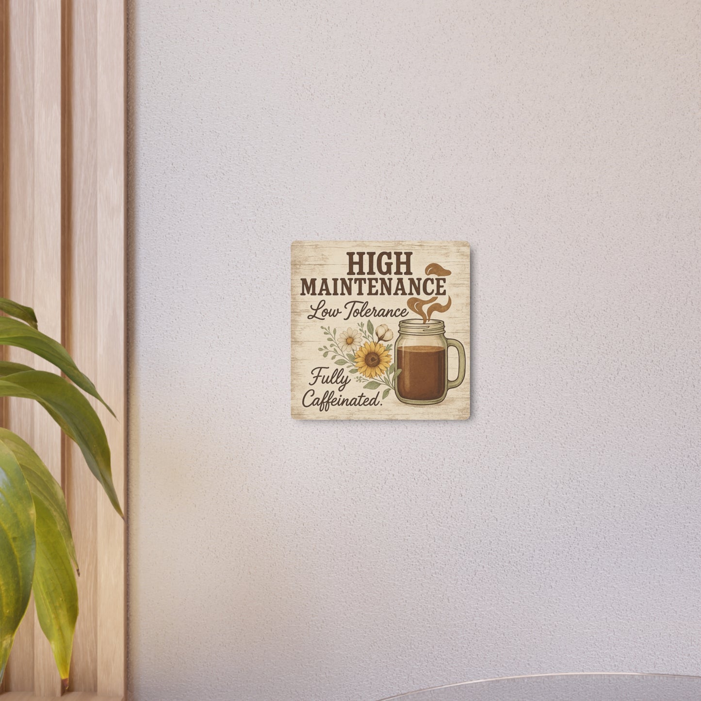 Cafe Metal Art Sign