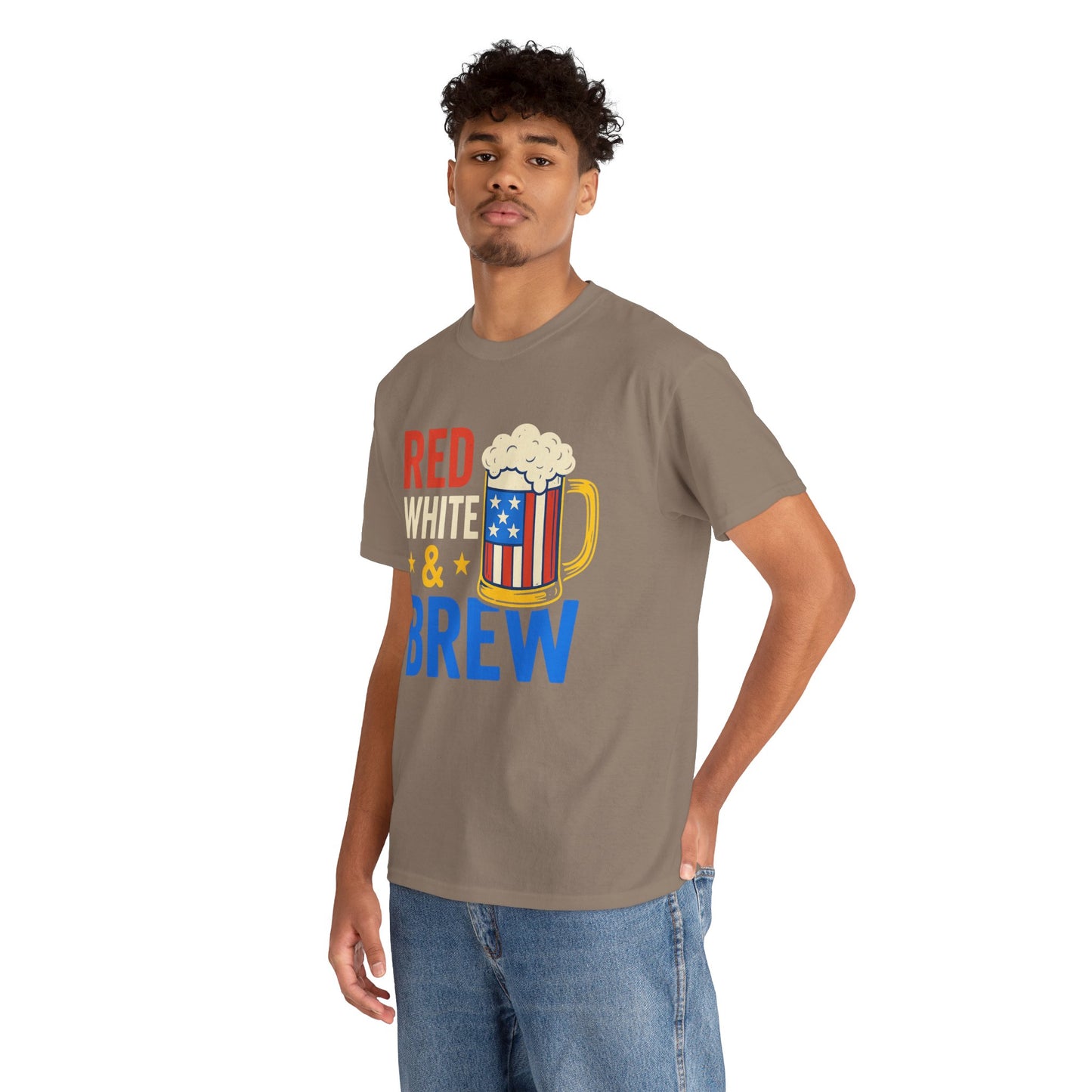 Men's Red, White & Brew