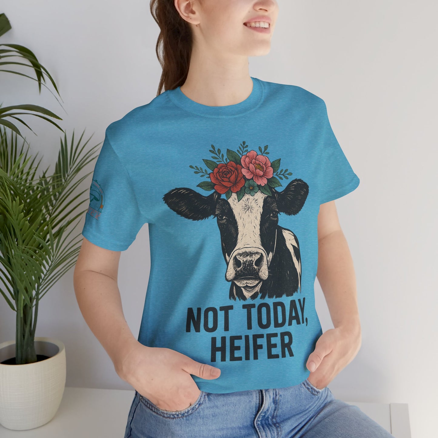 Not Today, Heifer Bella Canvas