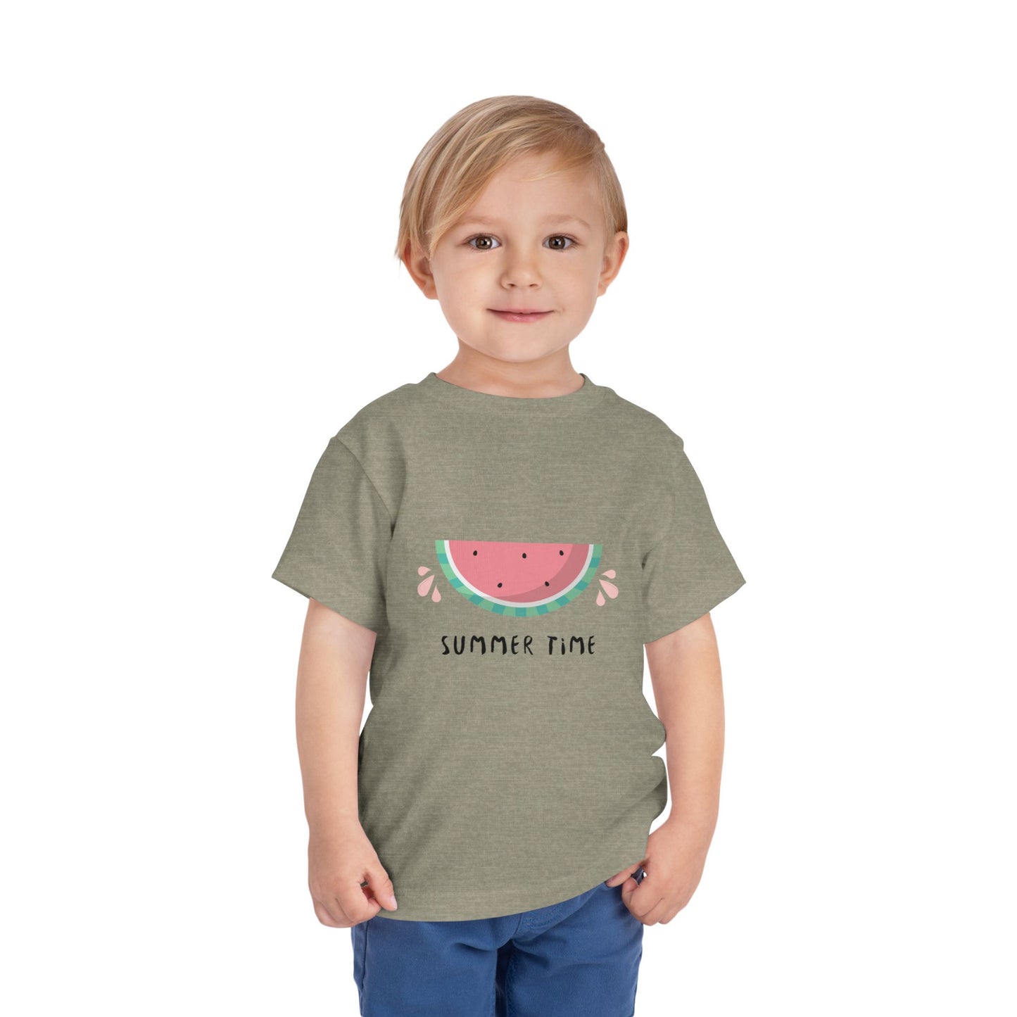 Toddler Summer Watermelon Tee - Cute Short Sleeve Shirt for Kids