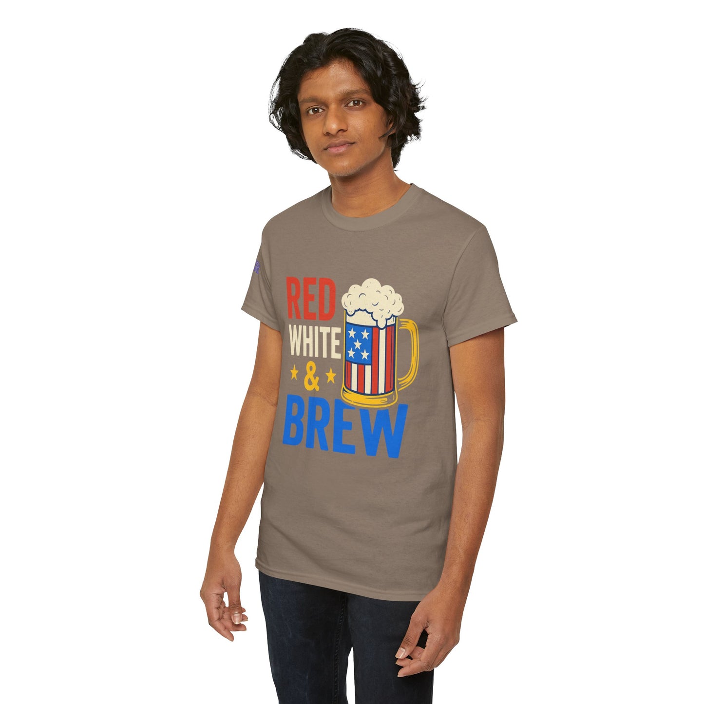 Men's Red, White & Brew