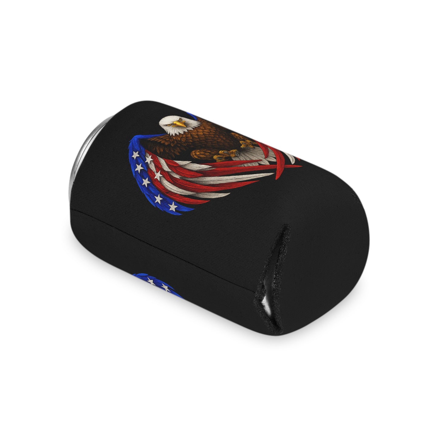 Patriotic Eagle Can Cooler