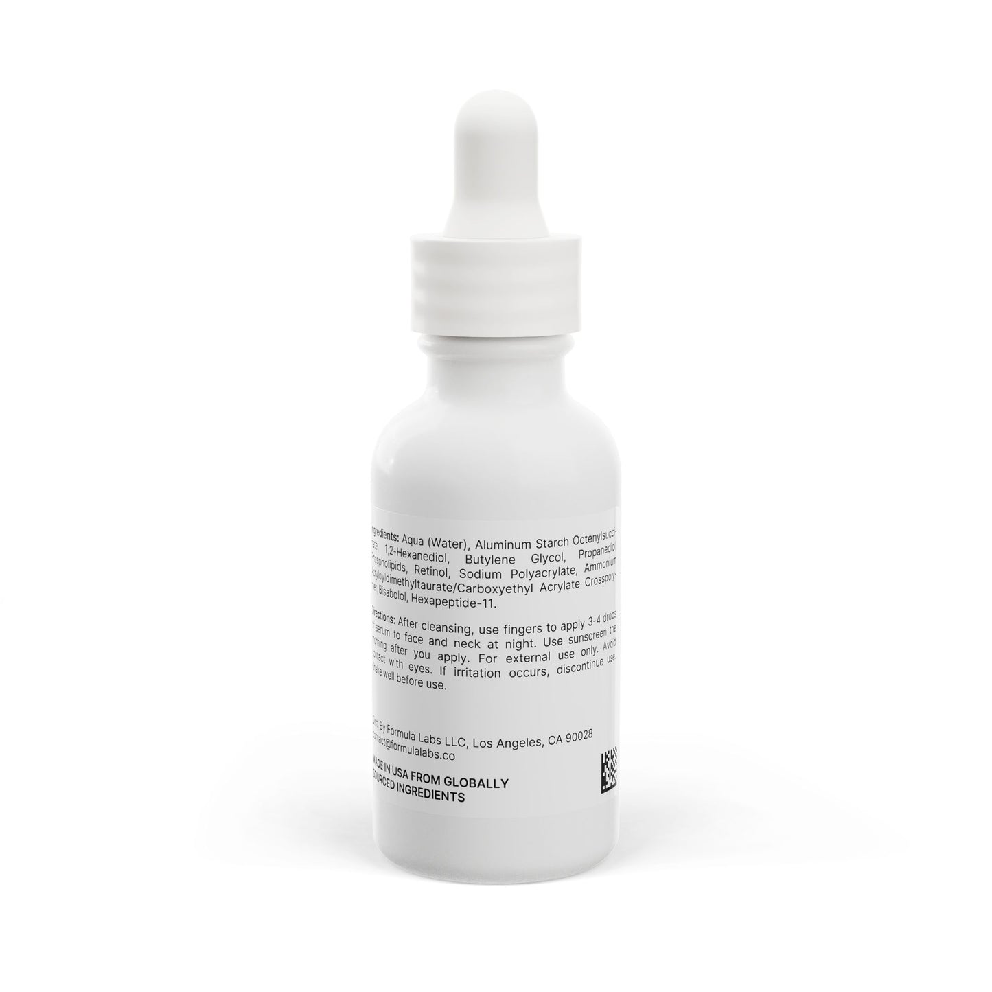 Night Time Step 3 - Bougie Skin - Retinol and Peptide Face Serum (1oz)