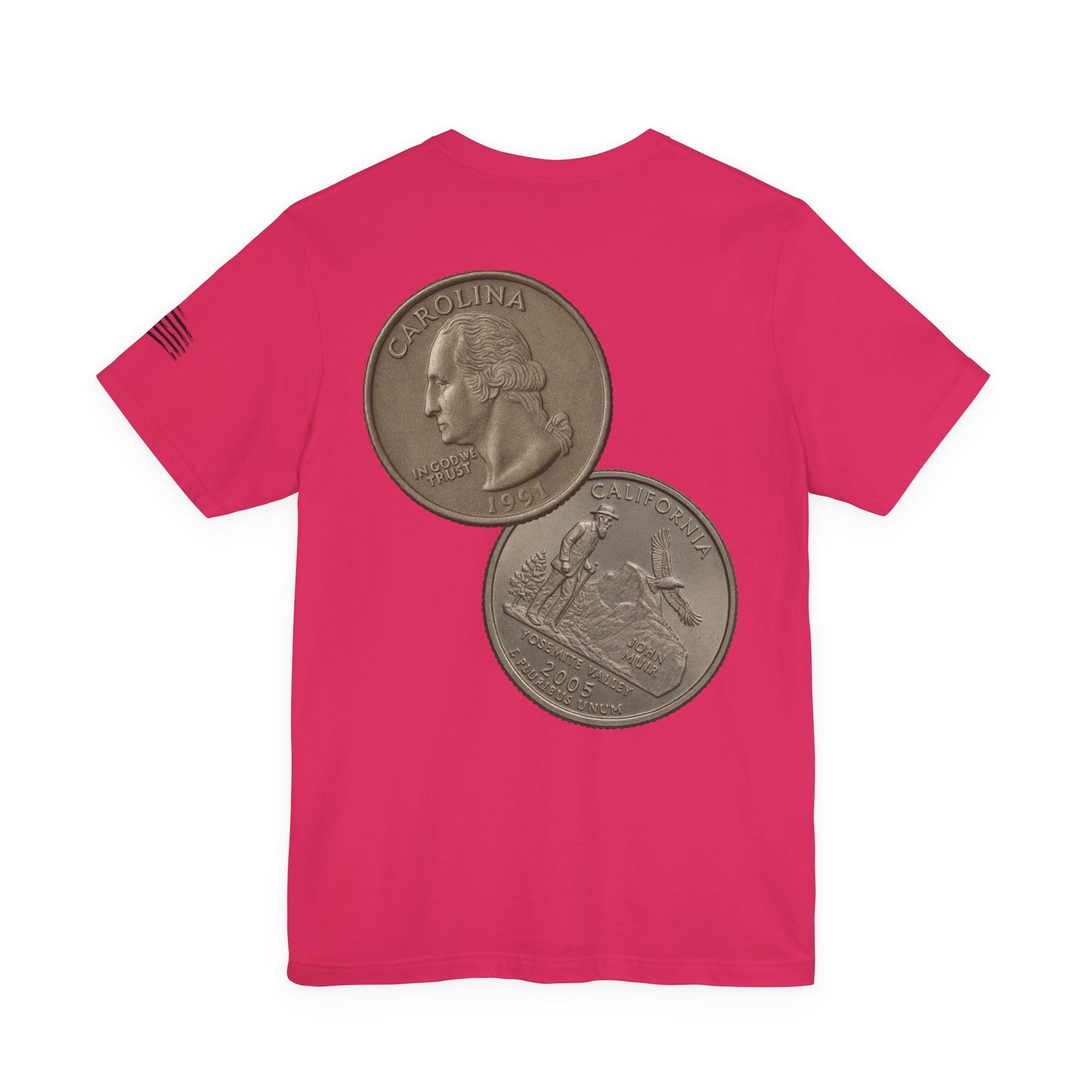 Heads Carolina, Tails California Women's Tee