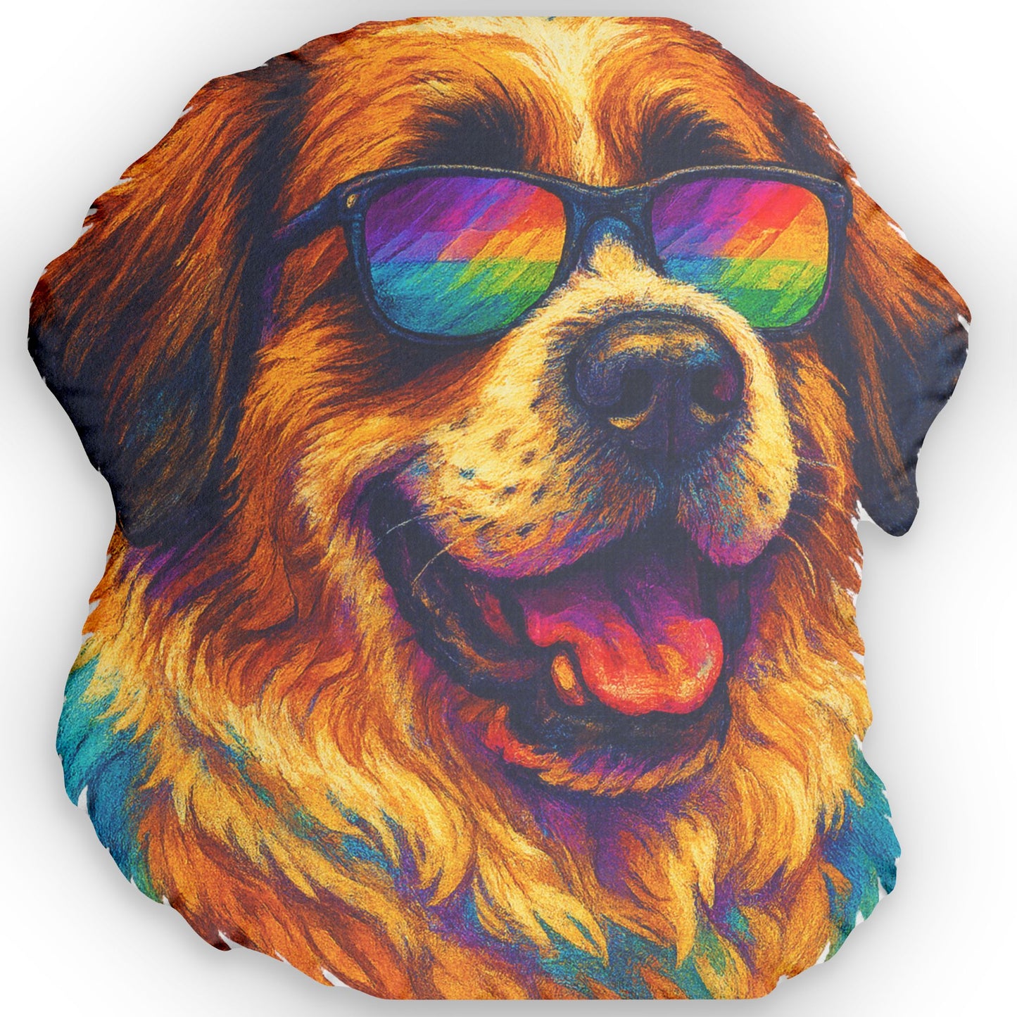 Saint Bernard Pillow Pet ~ Freckles