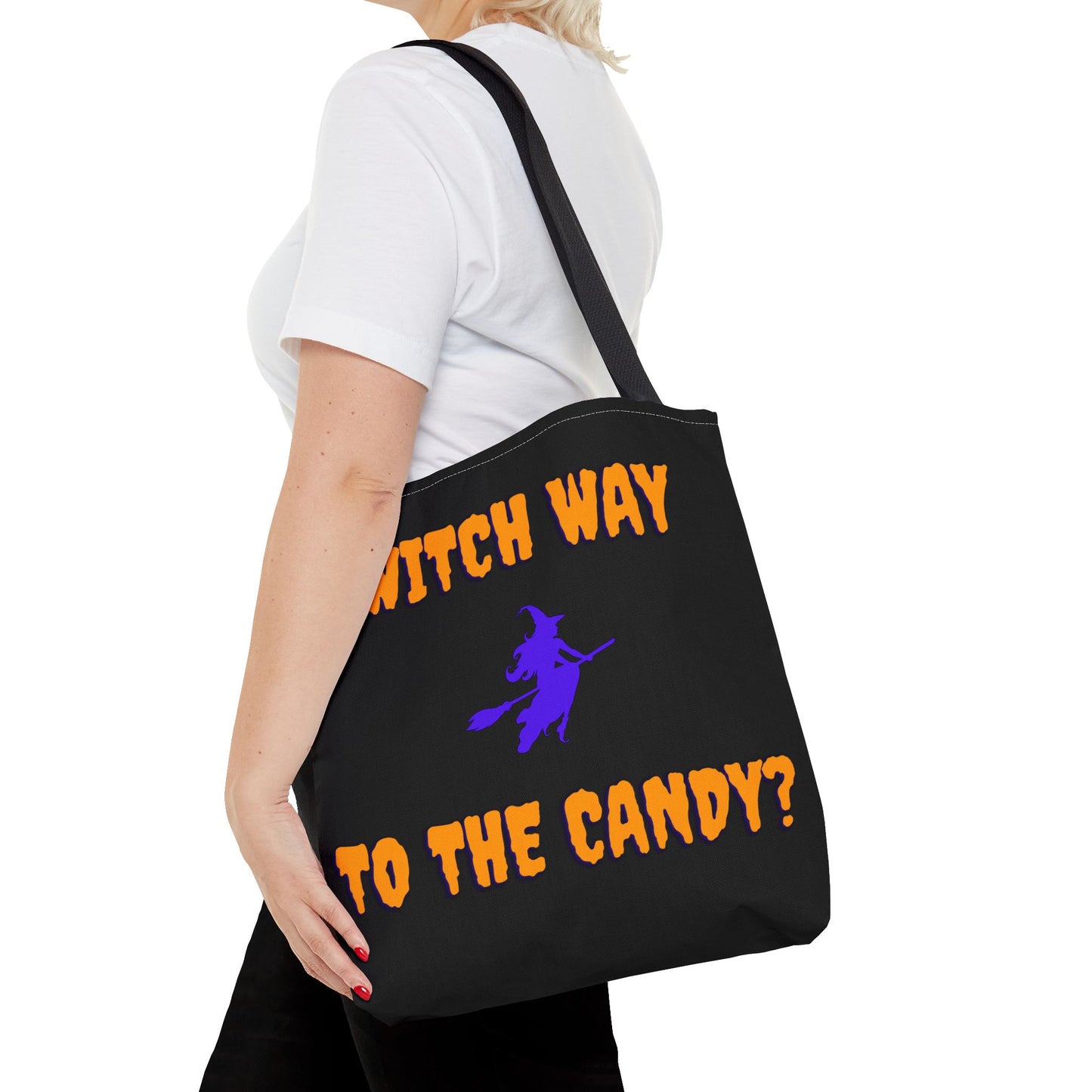 Witch Way to the Candy - Halloween Tote