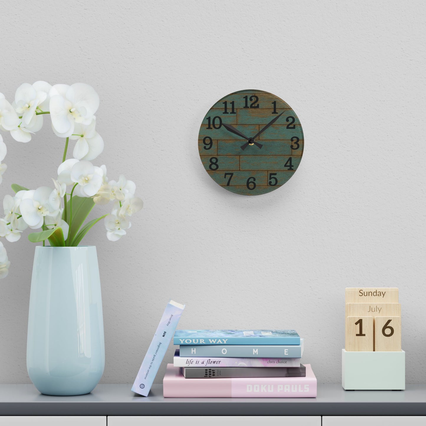 Rustic Wall Clock