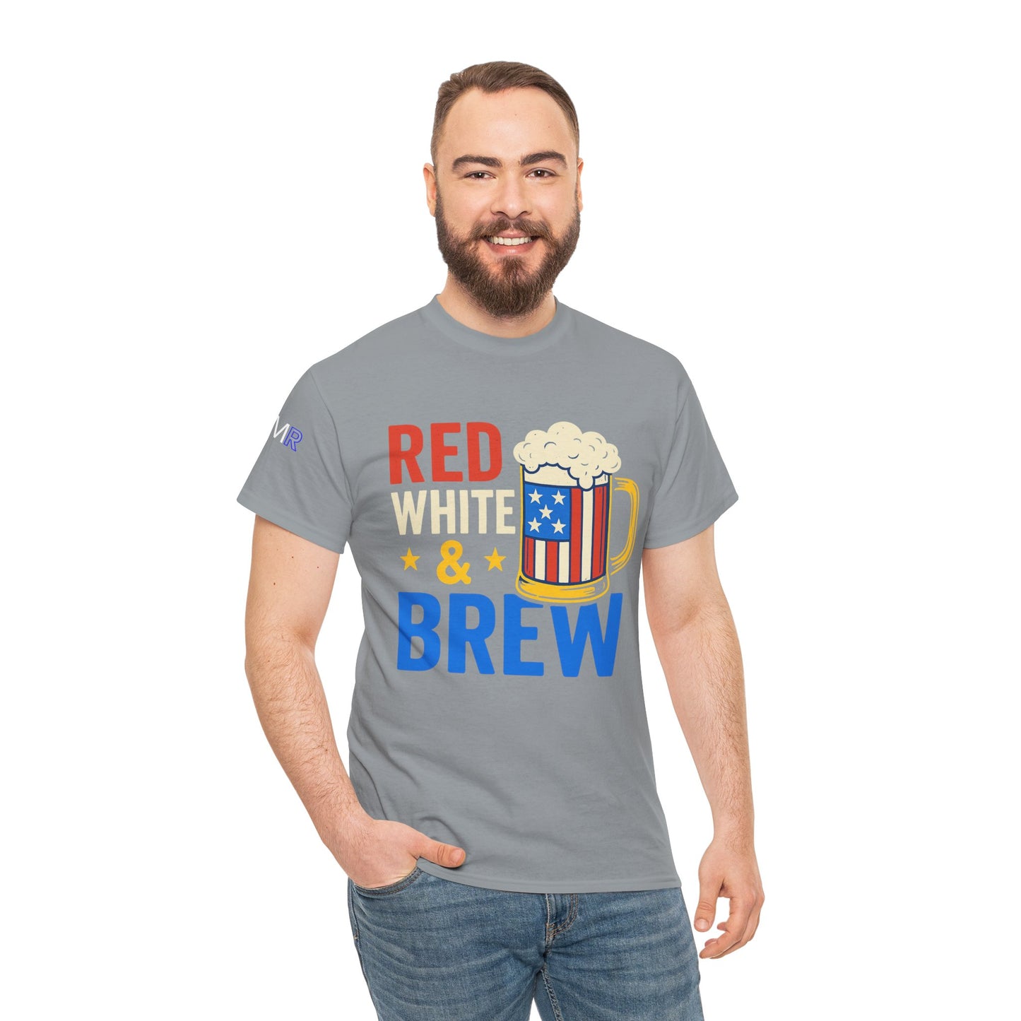 Men's Red, White & Brew