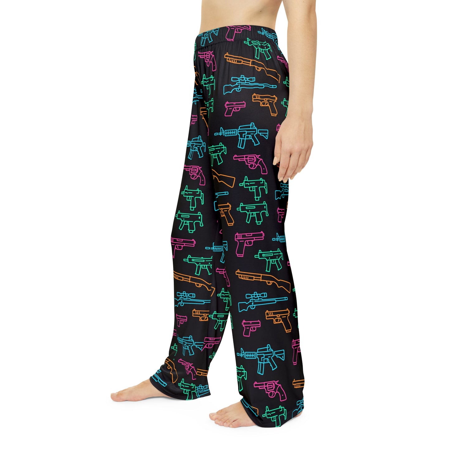 Neon Firearm Pajama Pants