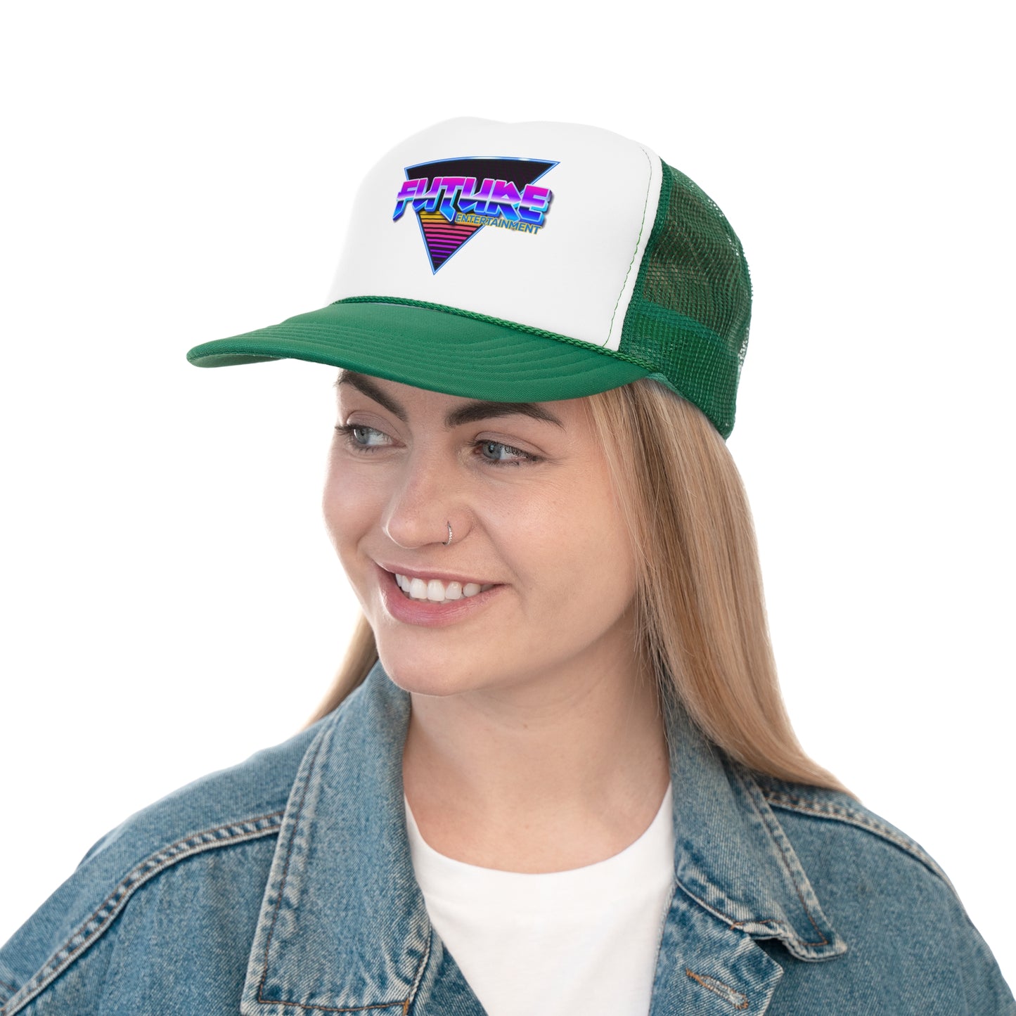 Future Entertainment Trucker Cap - Vintage Style Mesh Hat