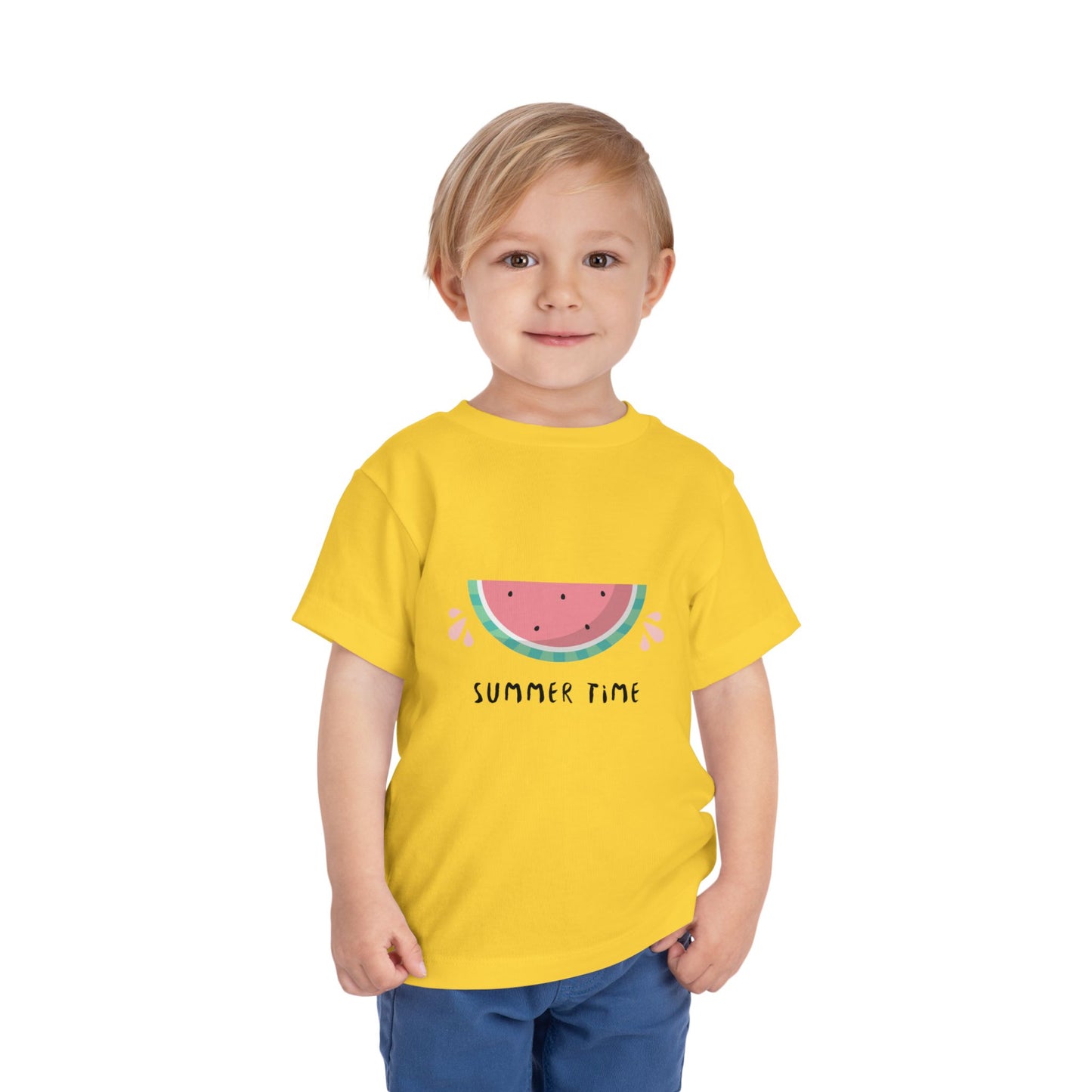 Toddler Summer Watermelon Tee - Cute Short Sleeve Shirt for Kids