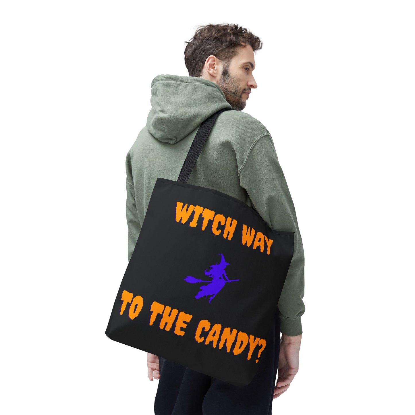 Witch Way to the Candy - Halloween Tote
