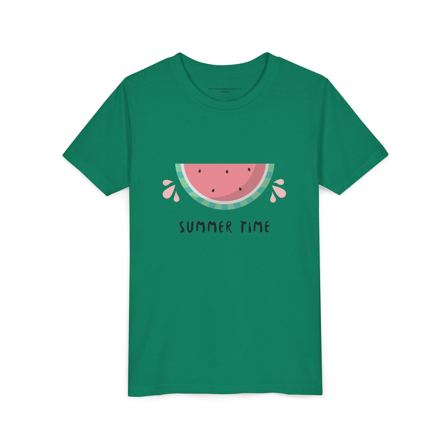 Girl's Summer Time Watermelon Tee