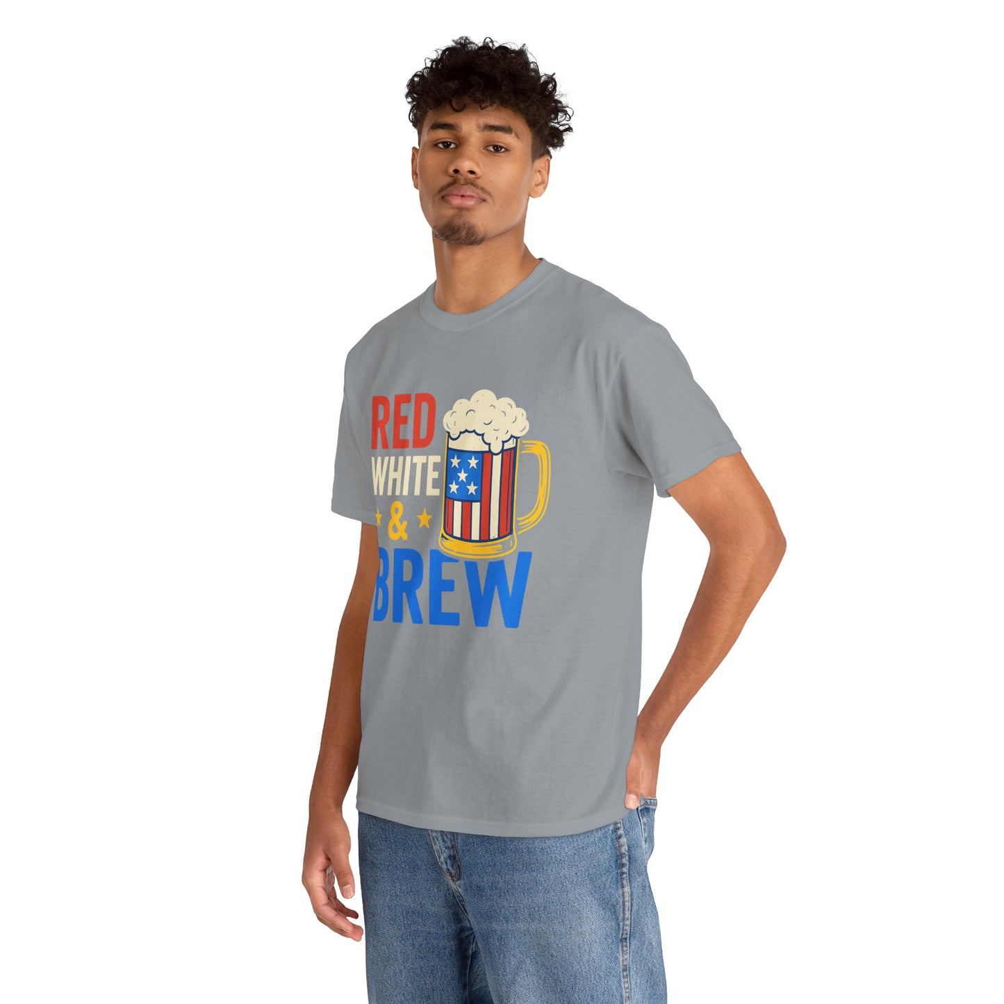 Men's Red, White & Brew