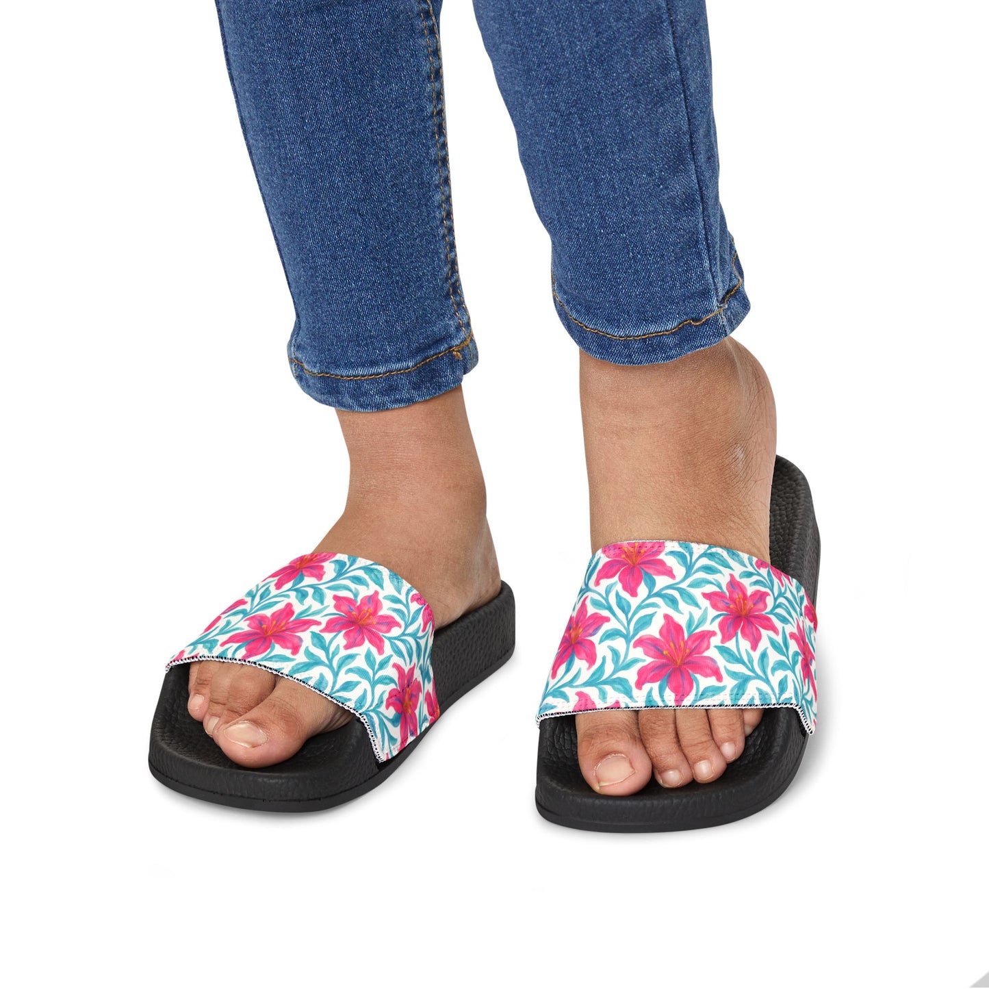 Colorful Floral Kids Sandals