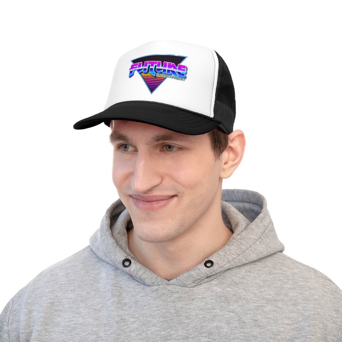 Future Entertainment Trucker Cap - Vintage Style Mesh Hat
