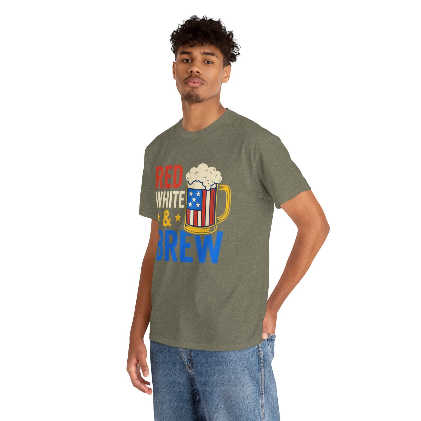 Men's Red, White & Brew