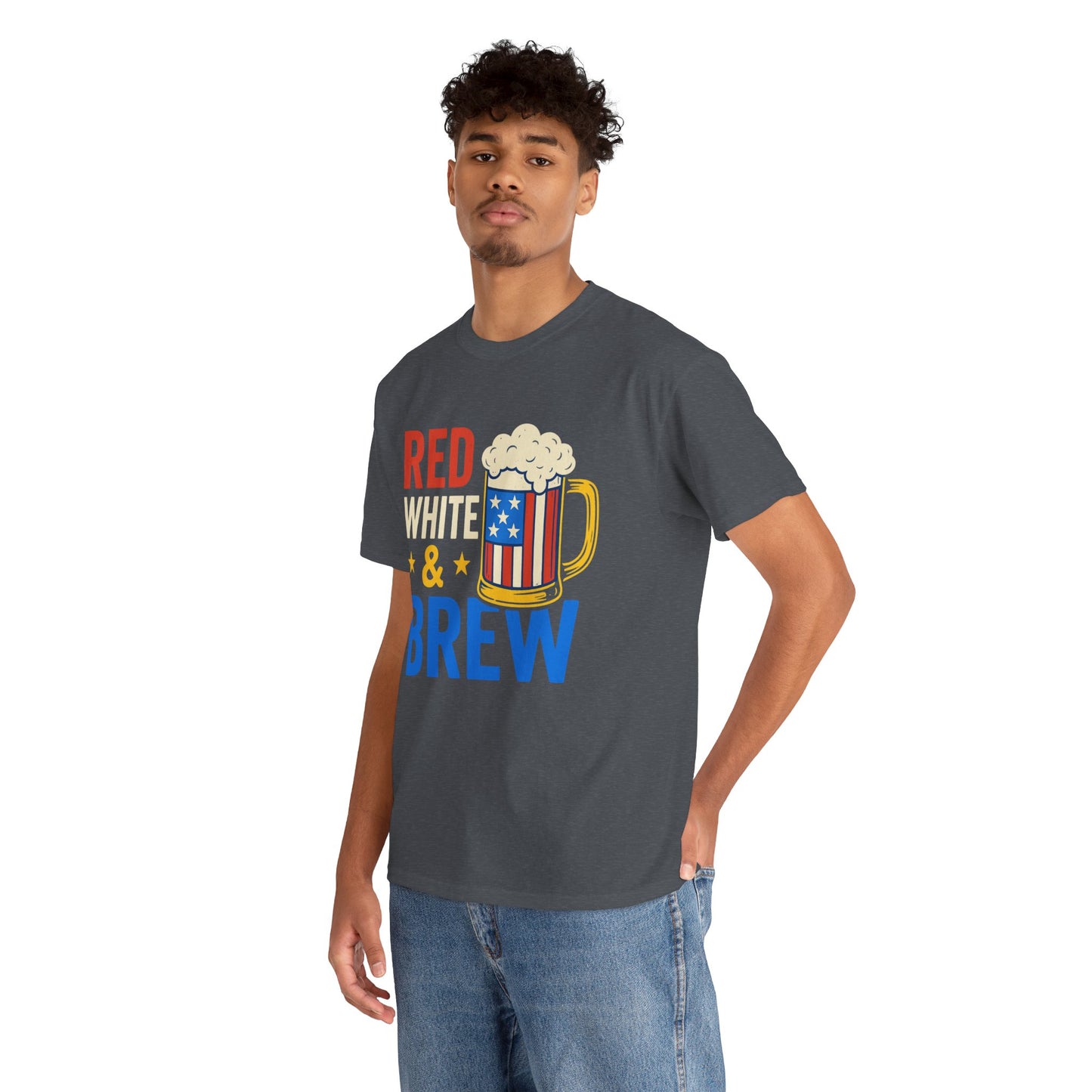 Men's Red, White & Brew