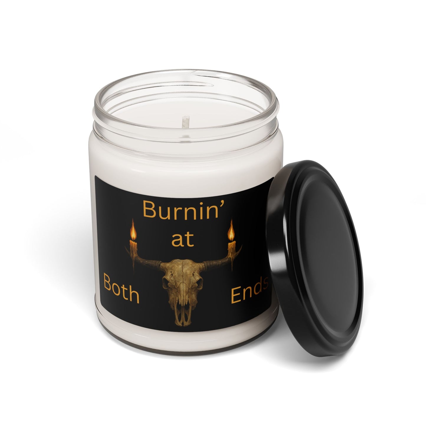 Burnin' at Both Ends - 9oz Scented Soy Candle for Meditation and Home Decor