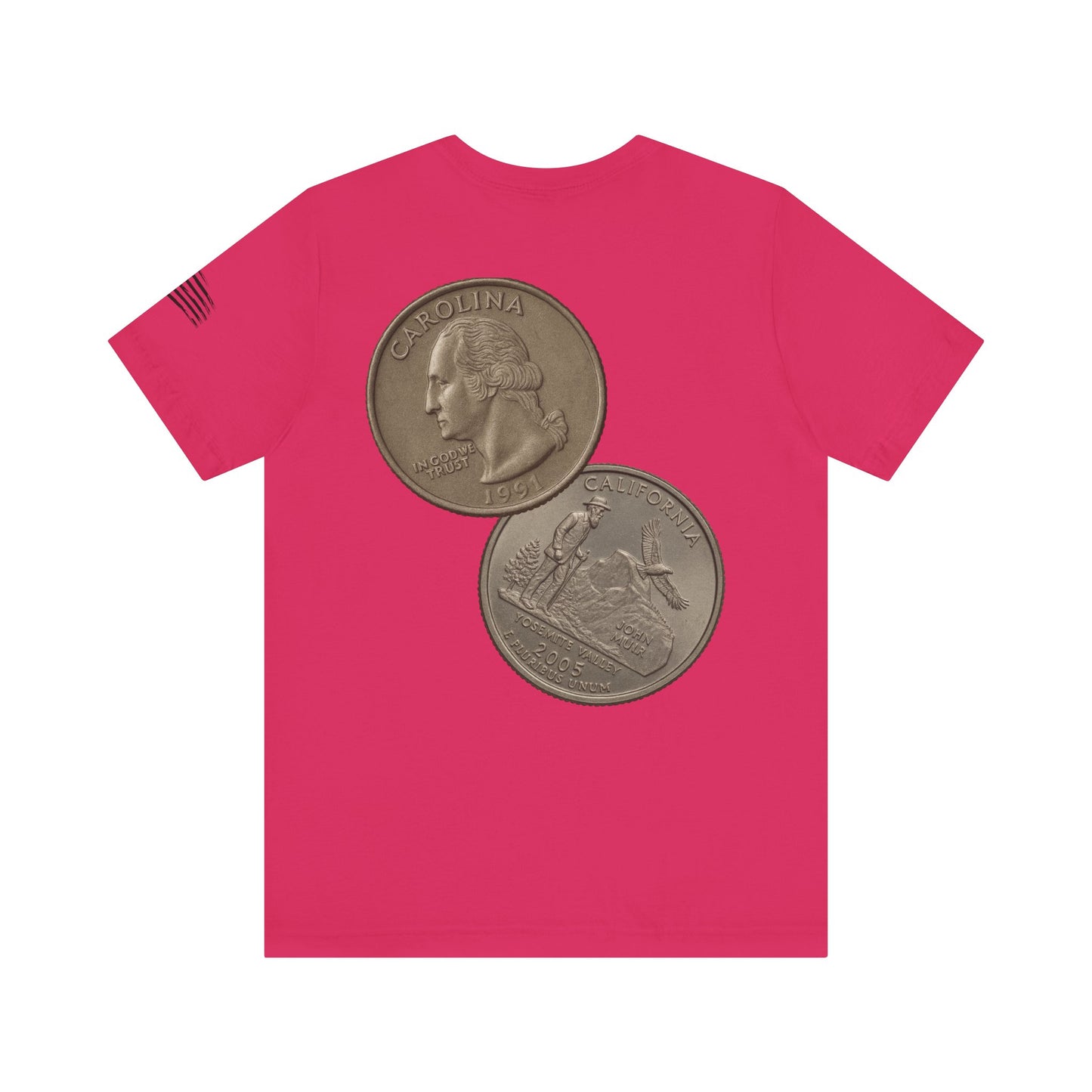 Heads Carolina, Tails California Women's Tee