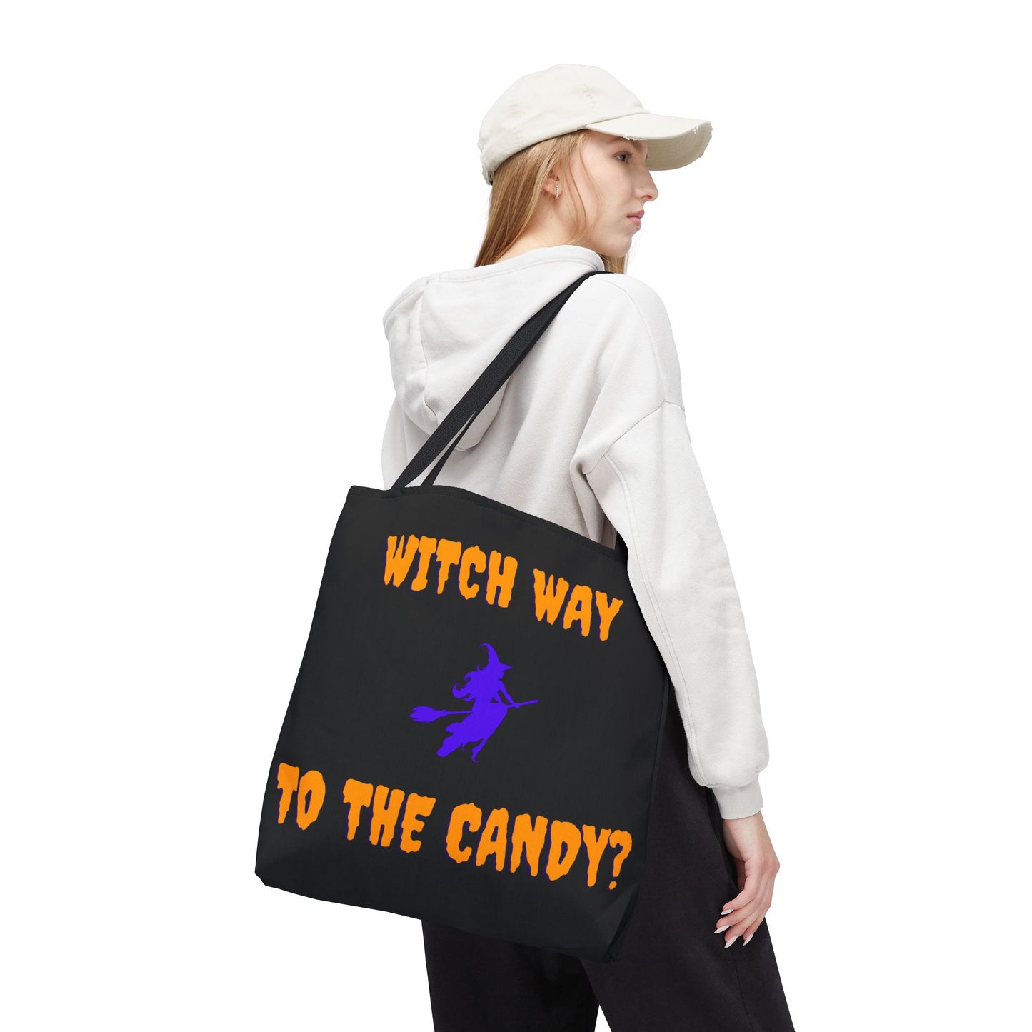 Witch Way to the Candy - Halloween Tote