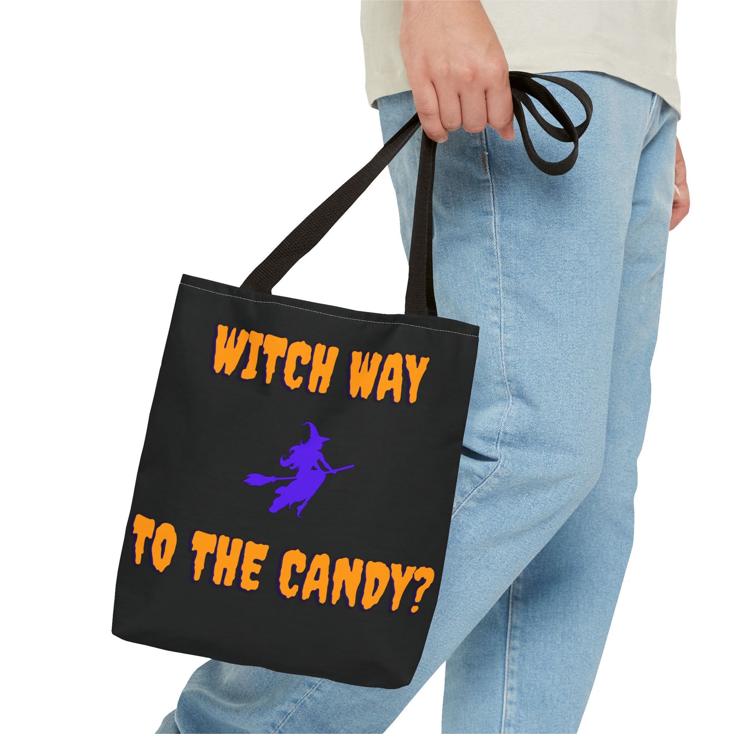Witch Way to the Candy - Halloween Tote