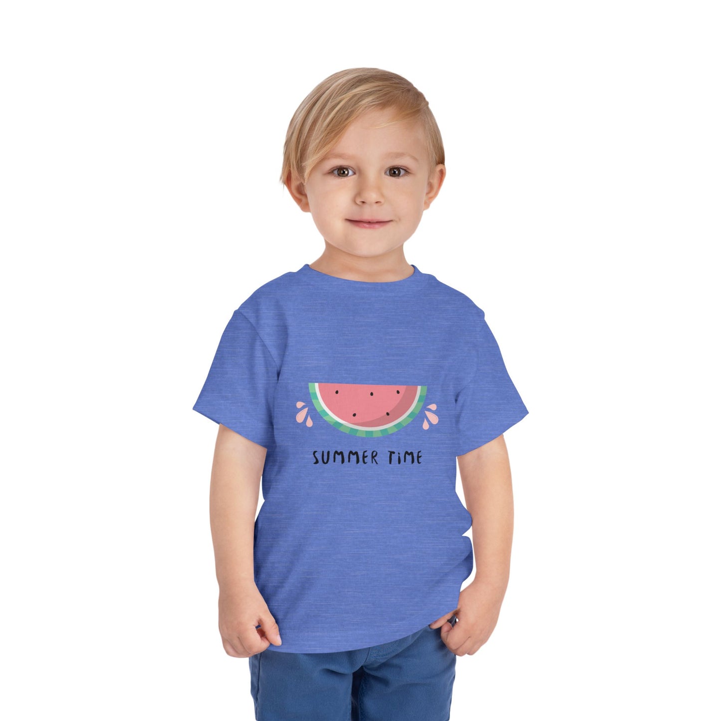 Toddler Summer Watermelon Tee - Cute Short Sleeve Shirt for Kids