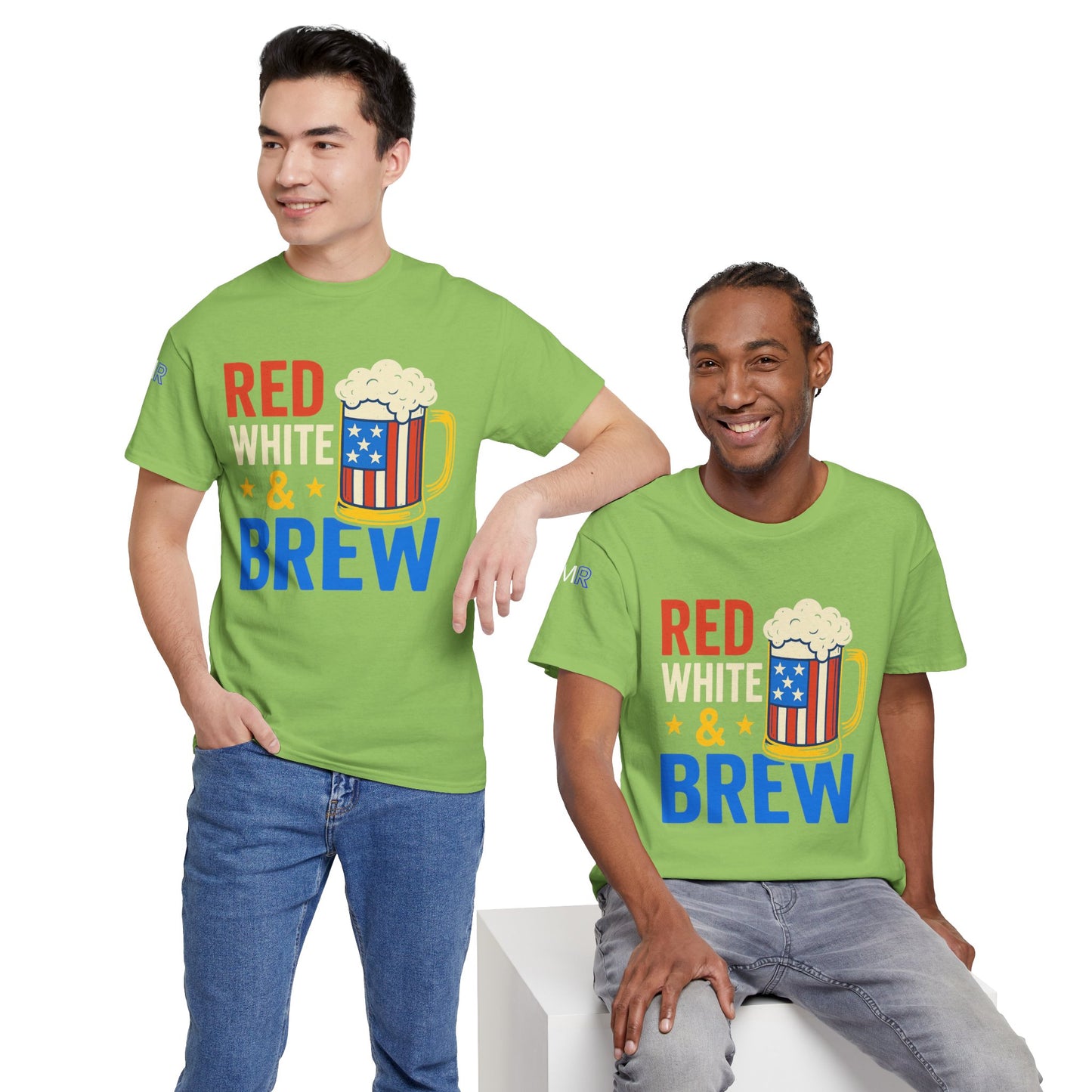 Men's Red, White & Brew