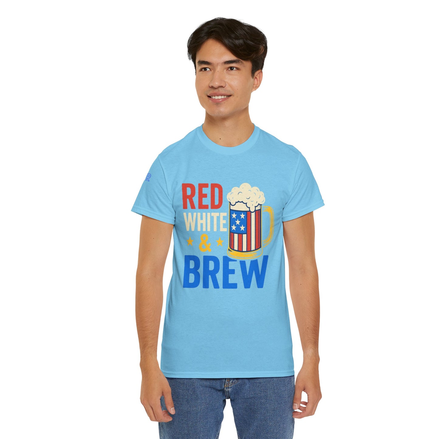 Men's Red, White & Brew
