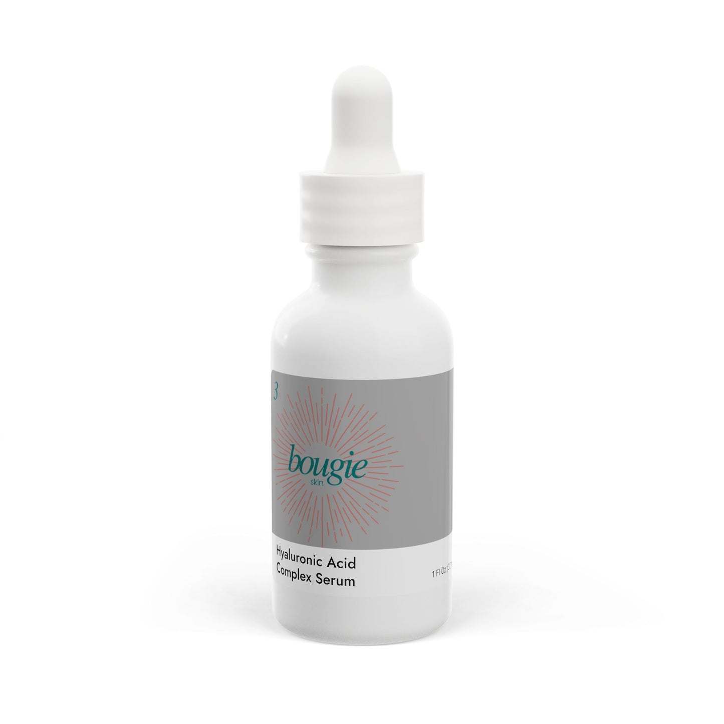 Day Time Step 3 - Bougie Skin - Hyaluronic Acid Complex Serum (1oz)