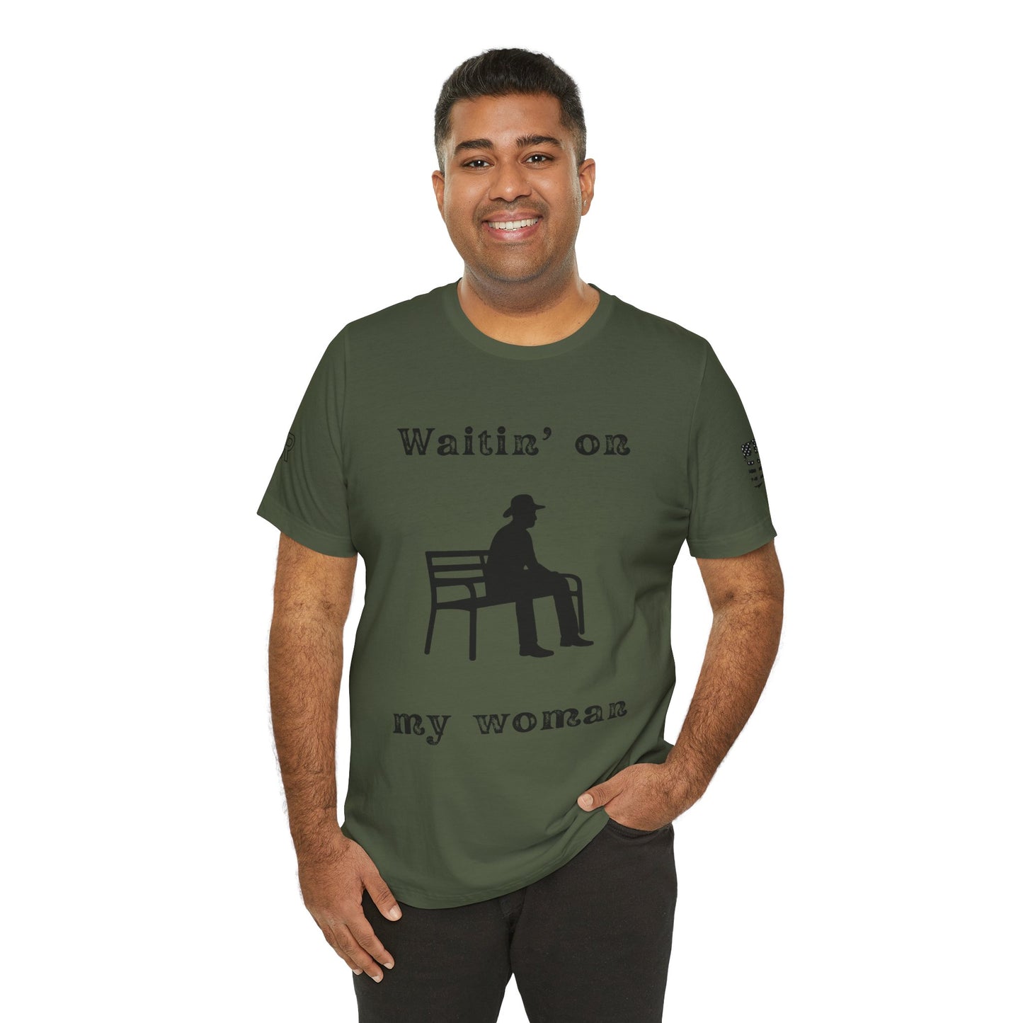 Waitin' on my Woman - Men's Tee