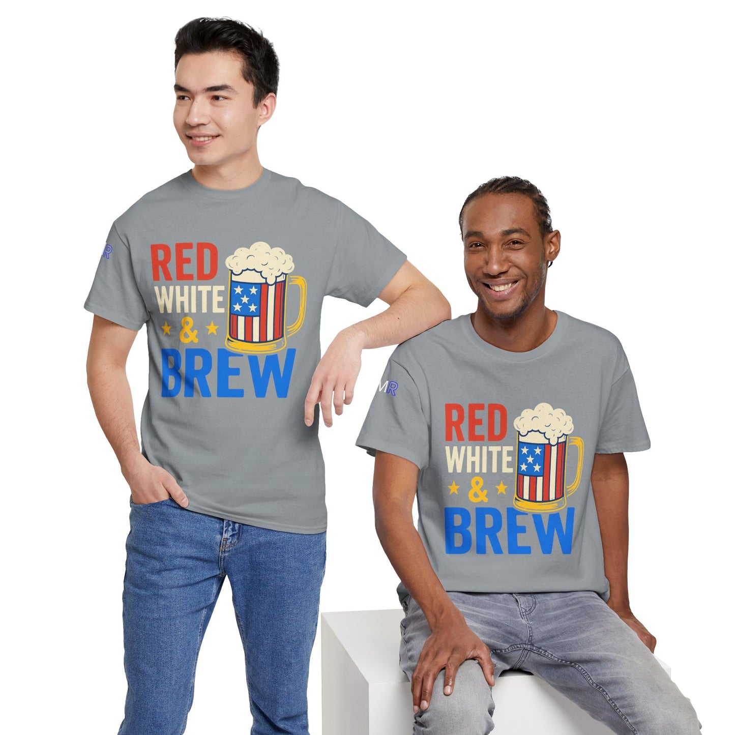 Men's Red, White & Brew