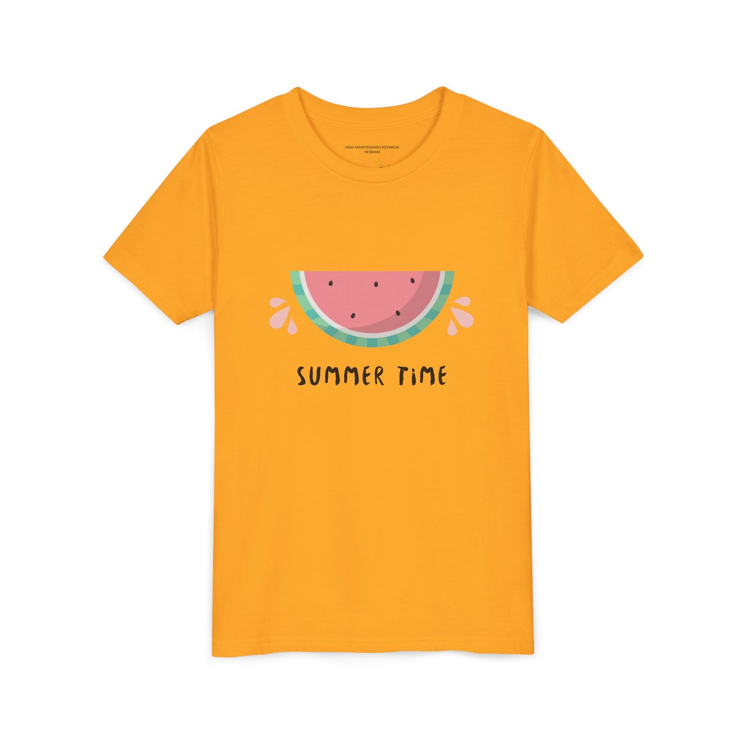 Girl's Summer Time Watermelon Tee