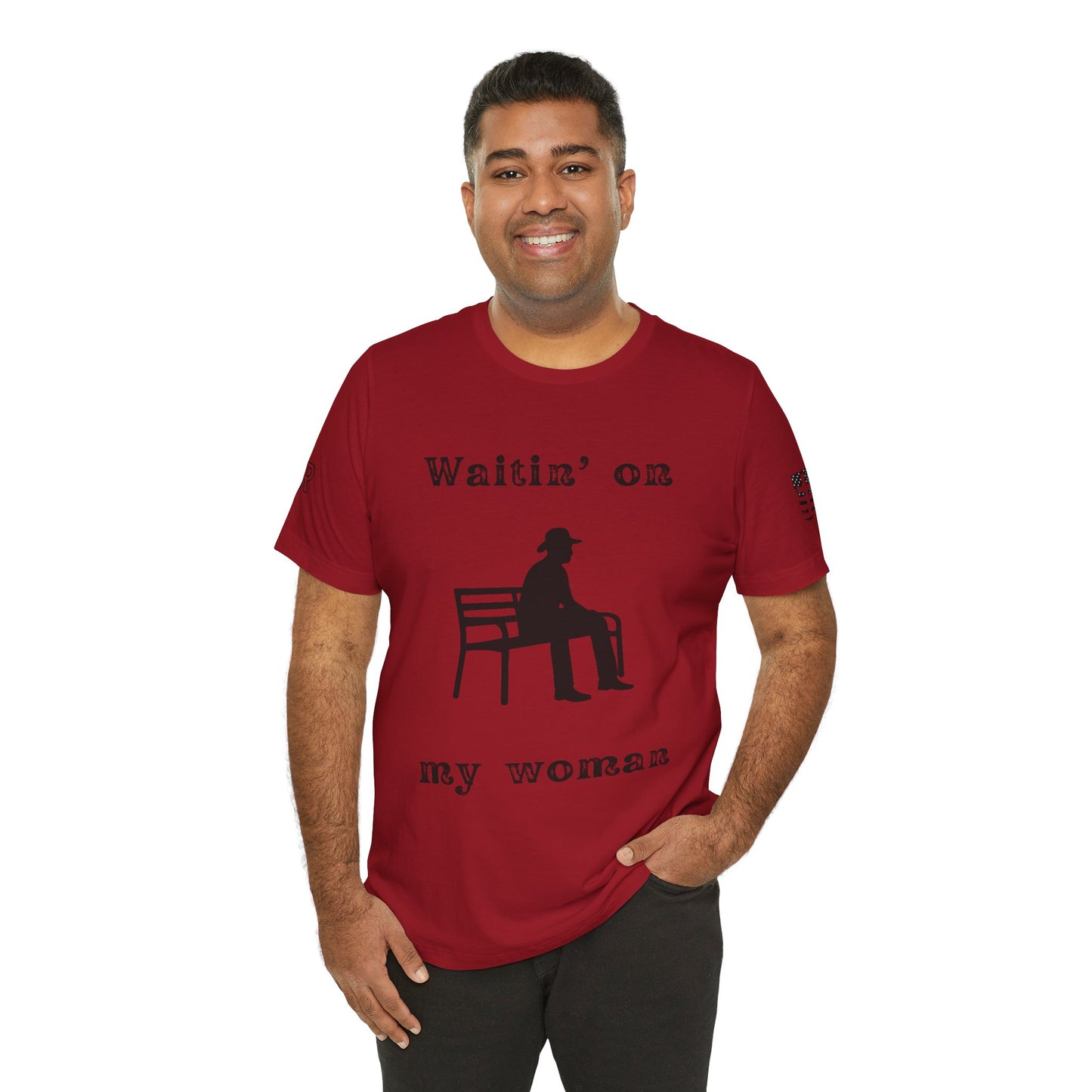 Waitin' on my Woman - Men's Tee