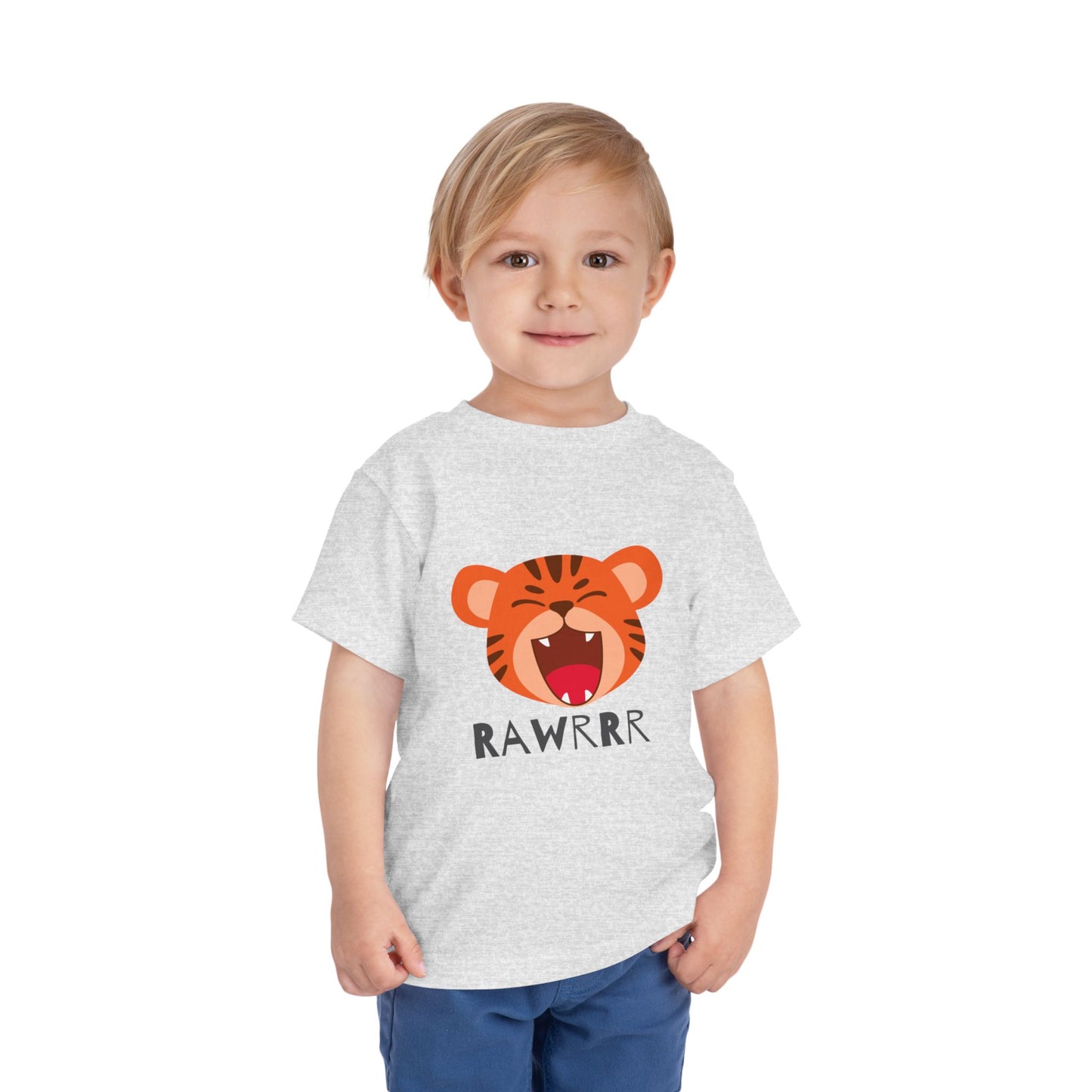 Toddler Tiger Tee - Fun Kids Shirt, Kids Gift, Birthday Outfit, Animal Lover Tee, Jungle Theme Clothing