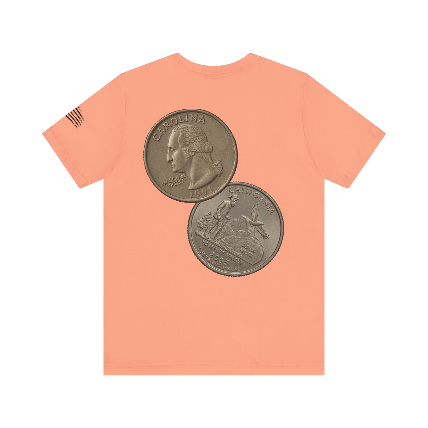 Heads Carolina, Tails California Women's Tee