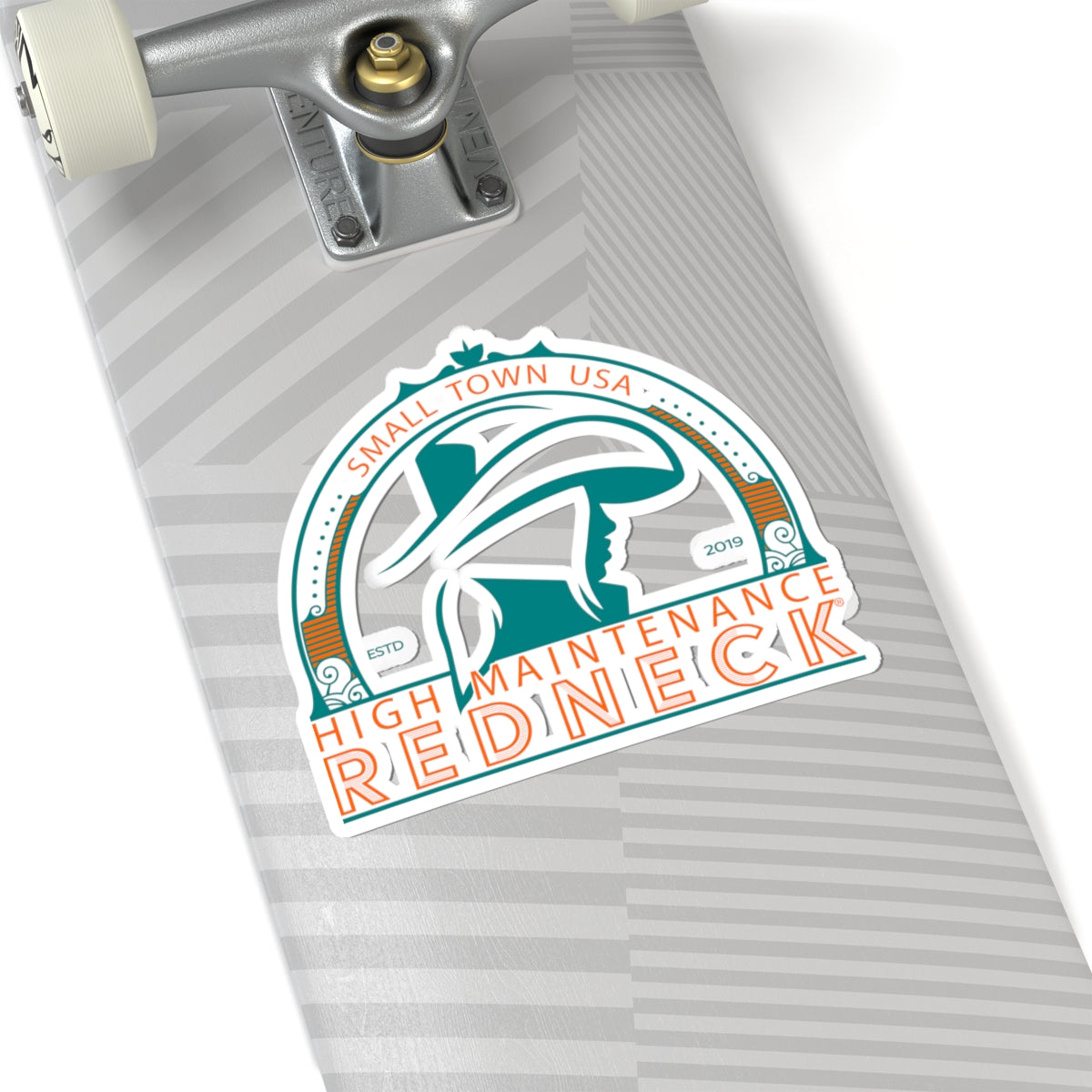 High Maintenance Redneck Stickers