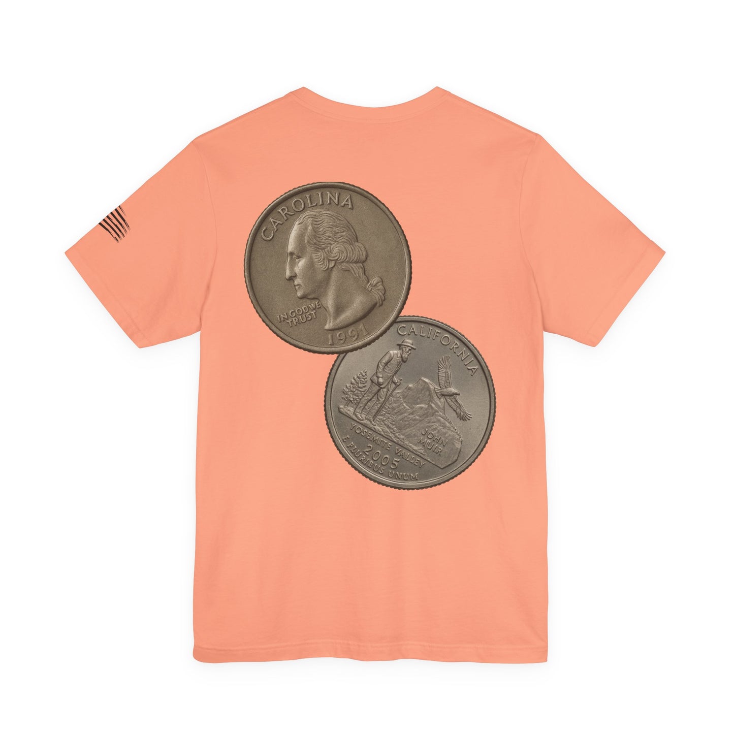 Heads Carolina, Tails California Women's Tee