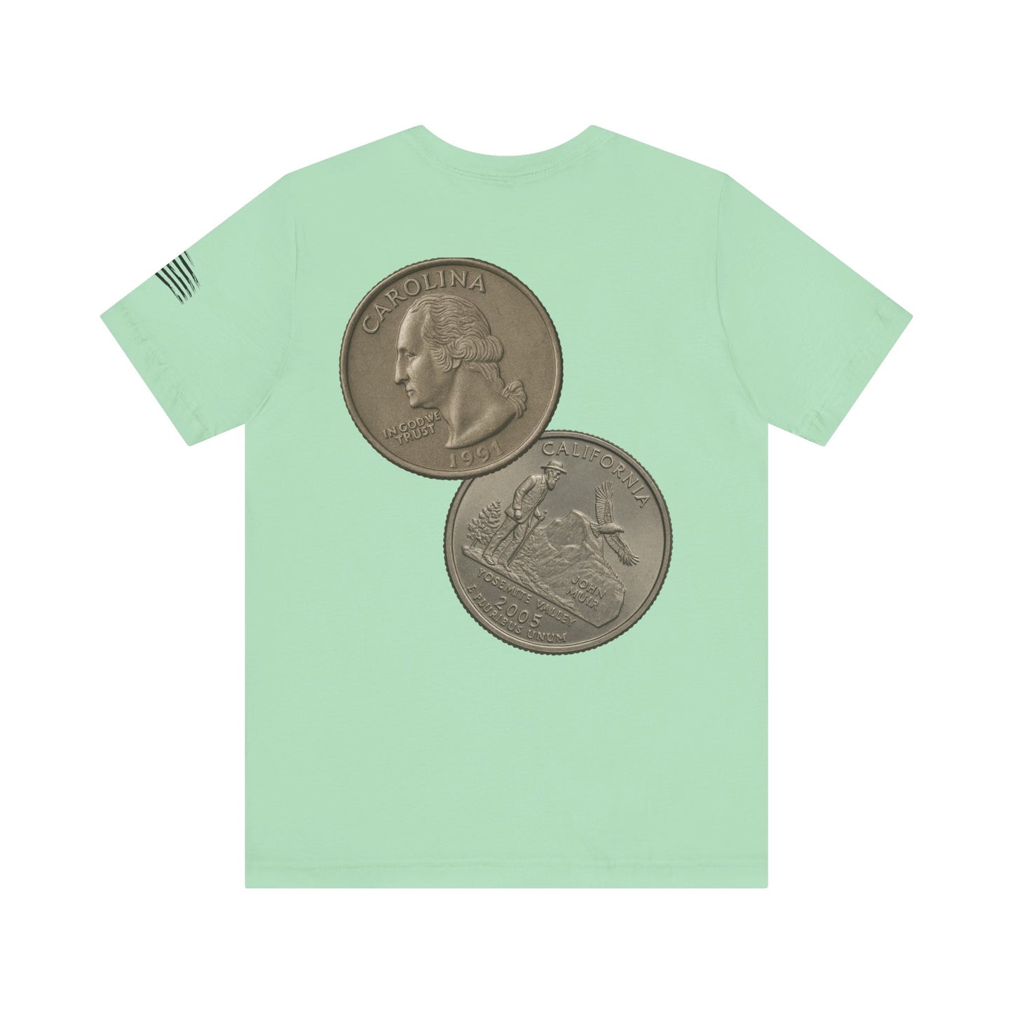 Heads Carolina, Tails California Women's Tee