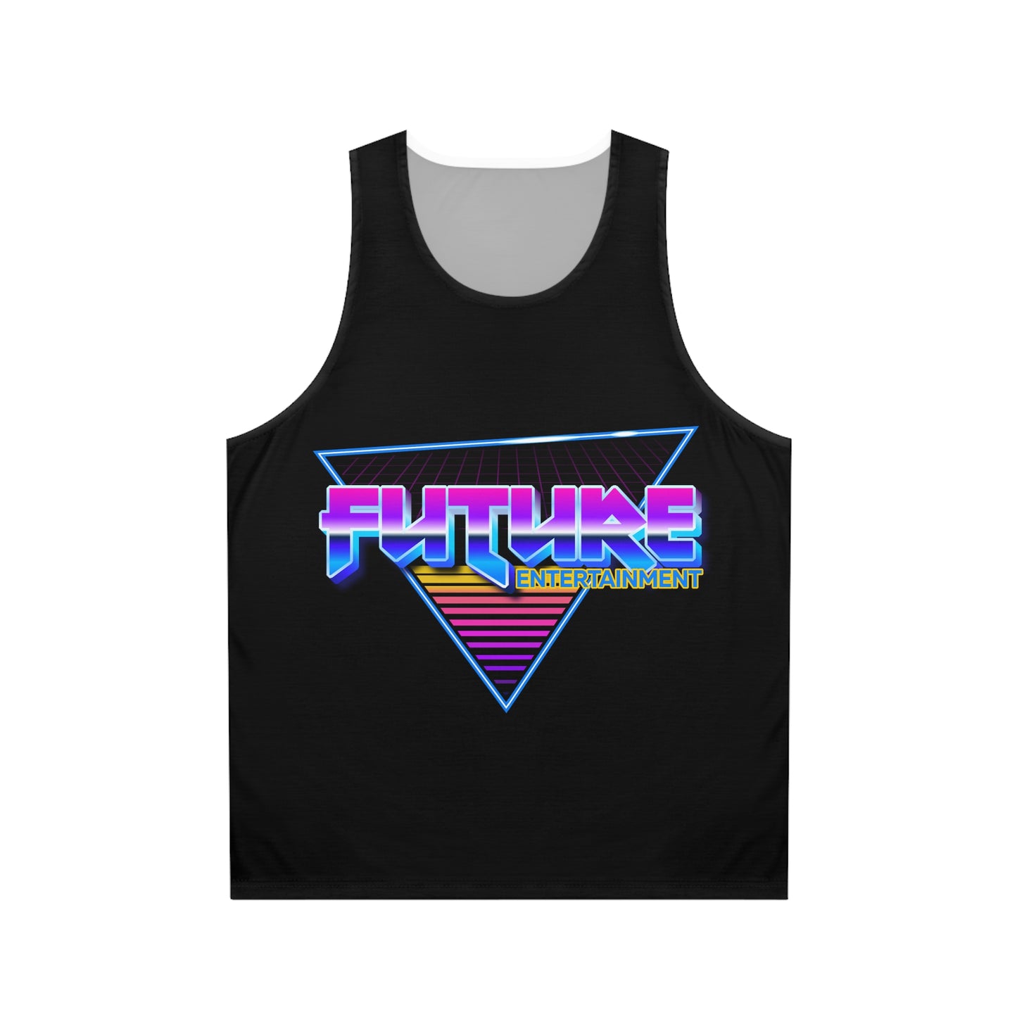 Retro Future Graphic Unisex Tank Top - Perfect for Summer Festivals & Casual Wear