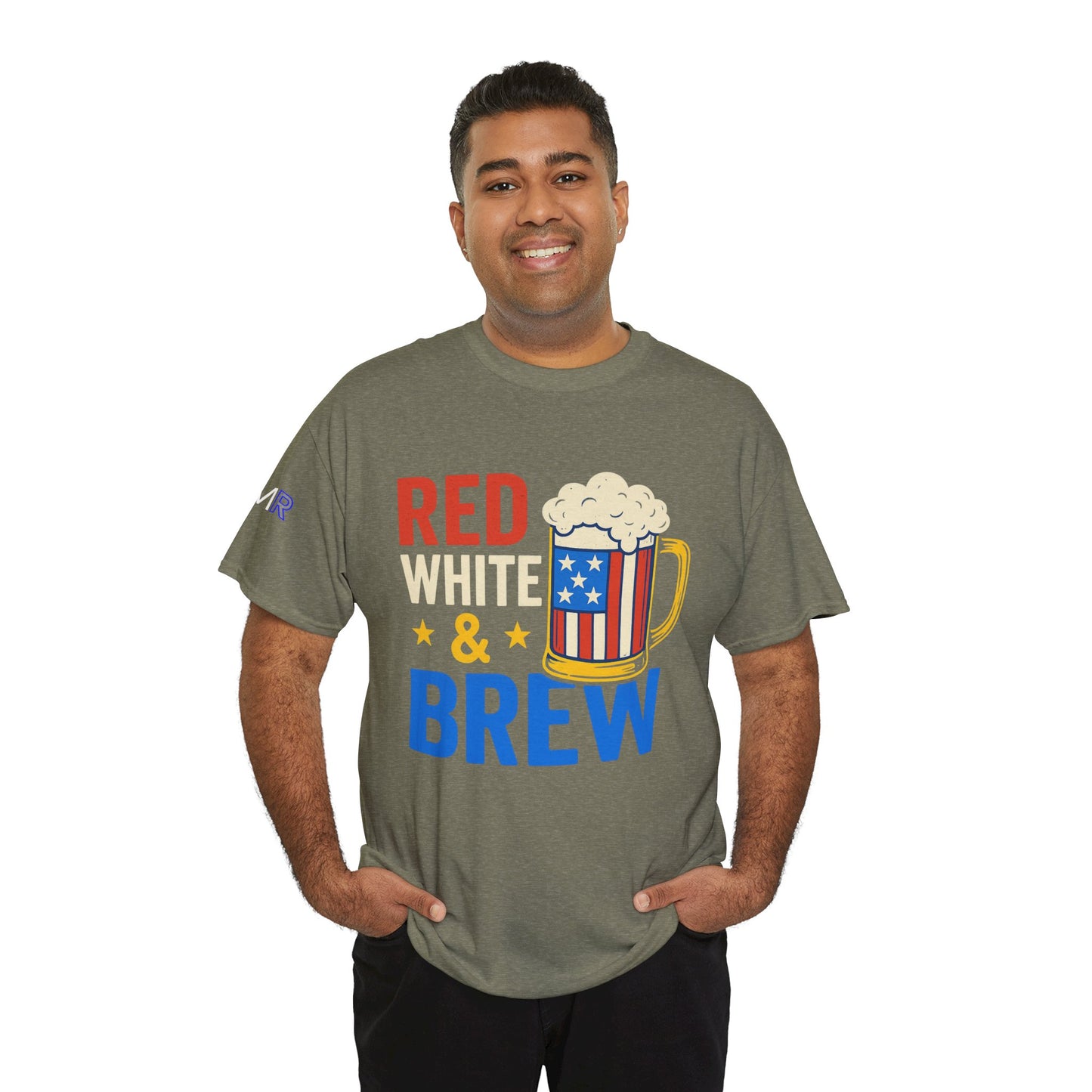 Men's Red, White & Brew