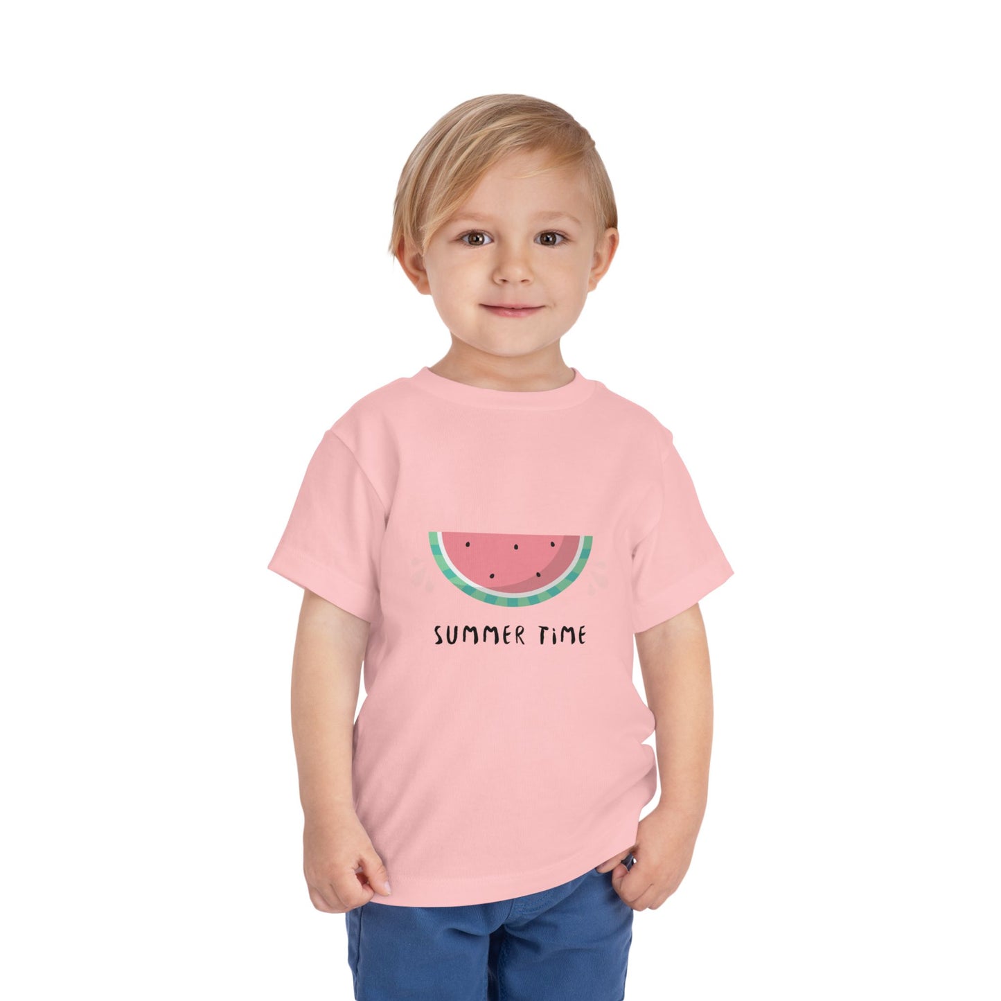 Toddler Summer Watermelon Tee - Cute Short Sleeve Shirt for Kids