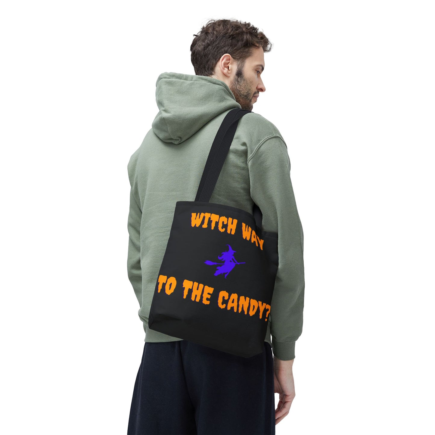 Witch Way to the Candy - Halloween Tote