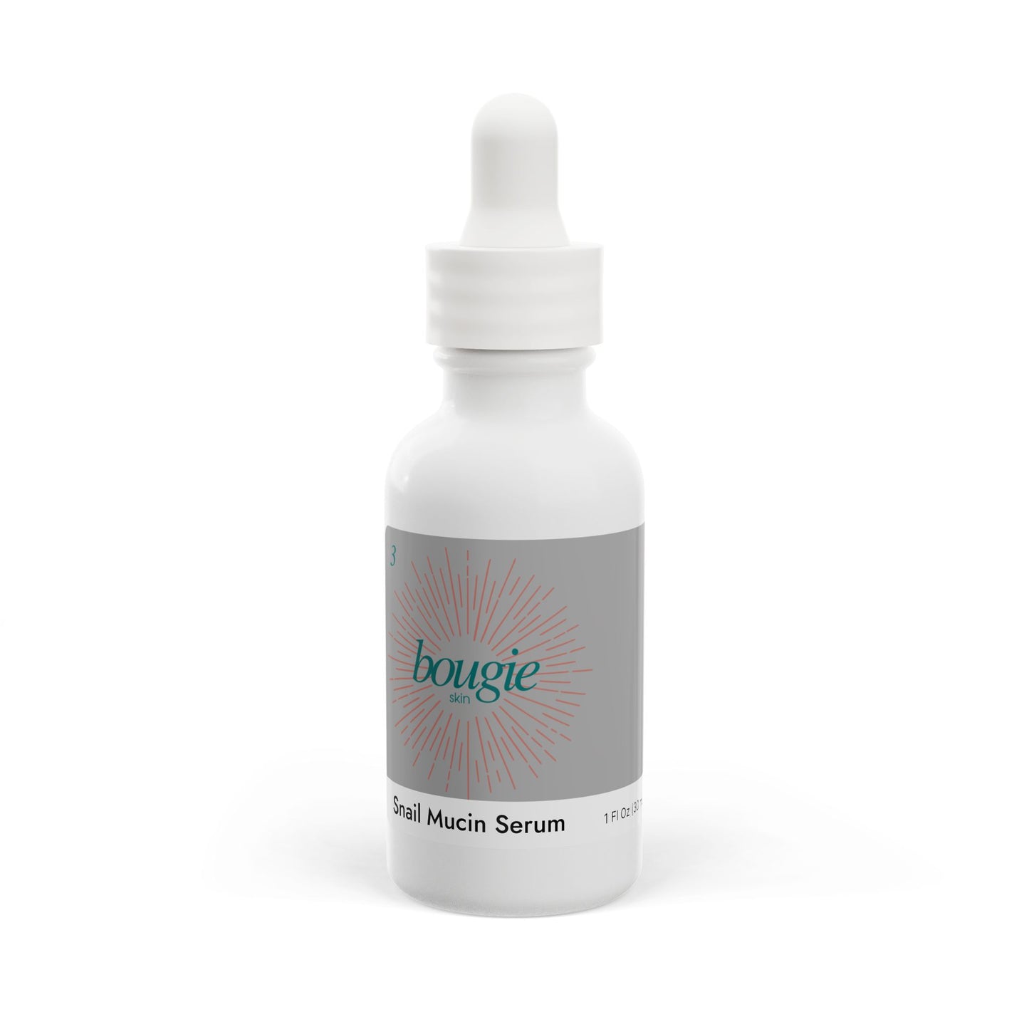 Day Time Step 3 - Bougie Skin - Snail Mucin Facial Serum (1oz)