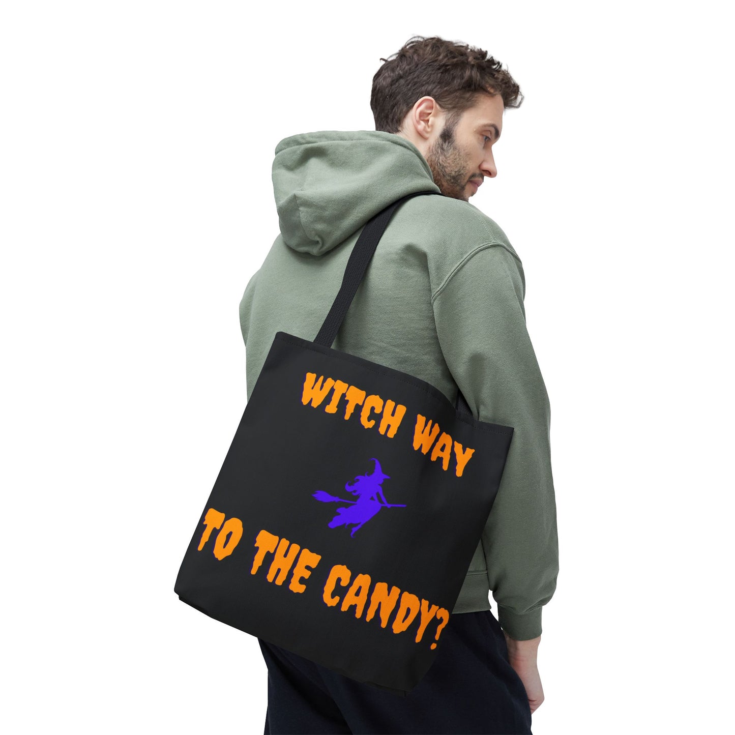 Witch Way to the Candy - Halloween Tote